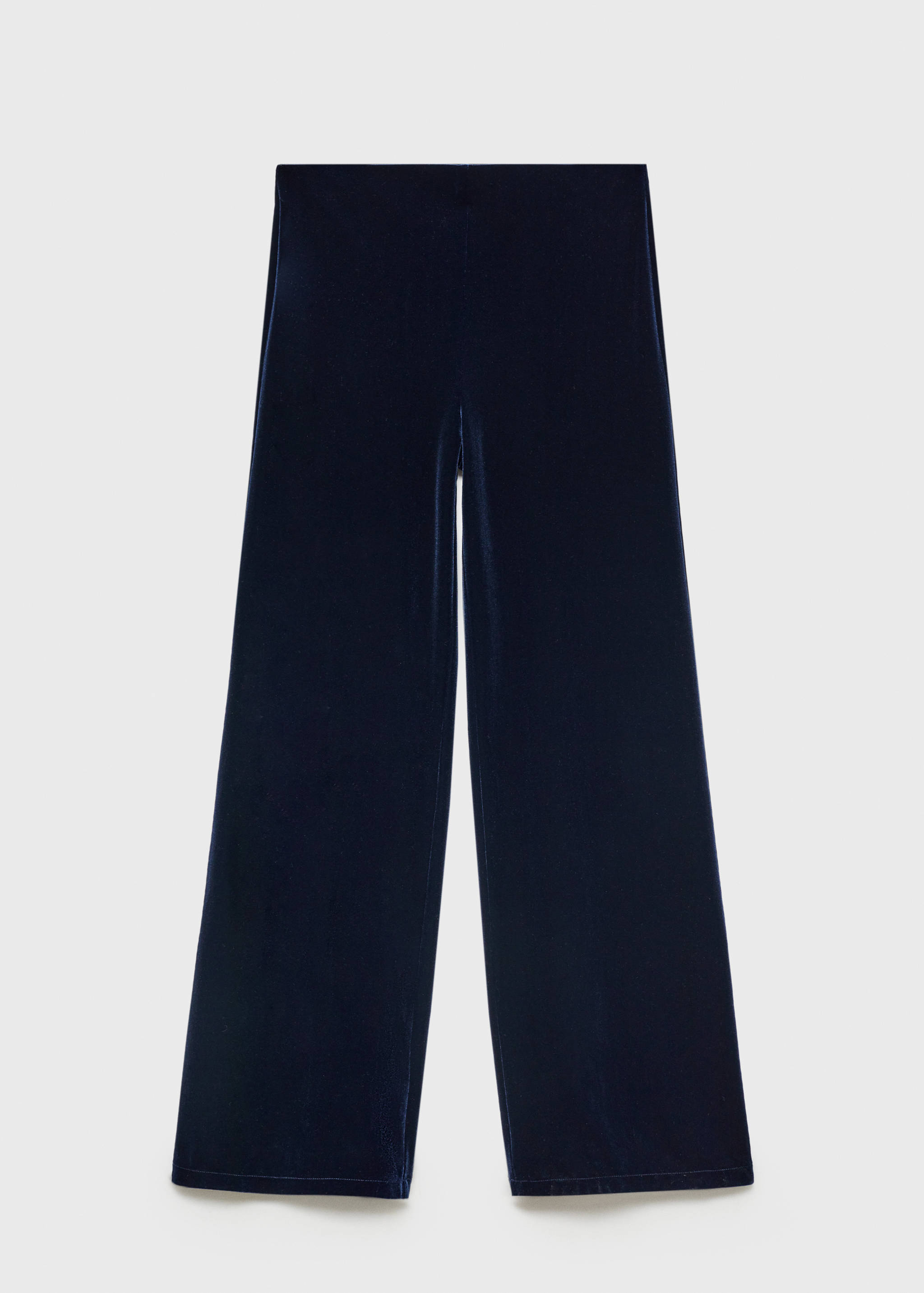Velvet wide leg trousers - Article without model