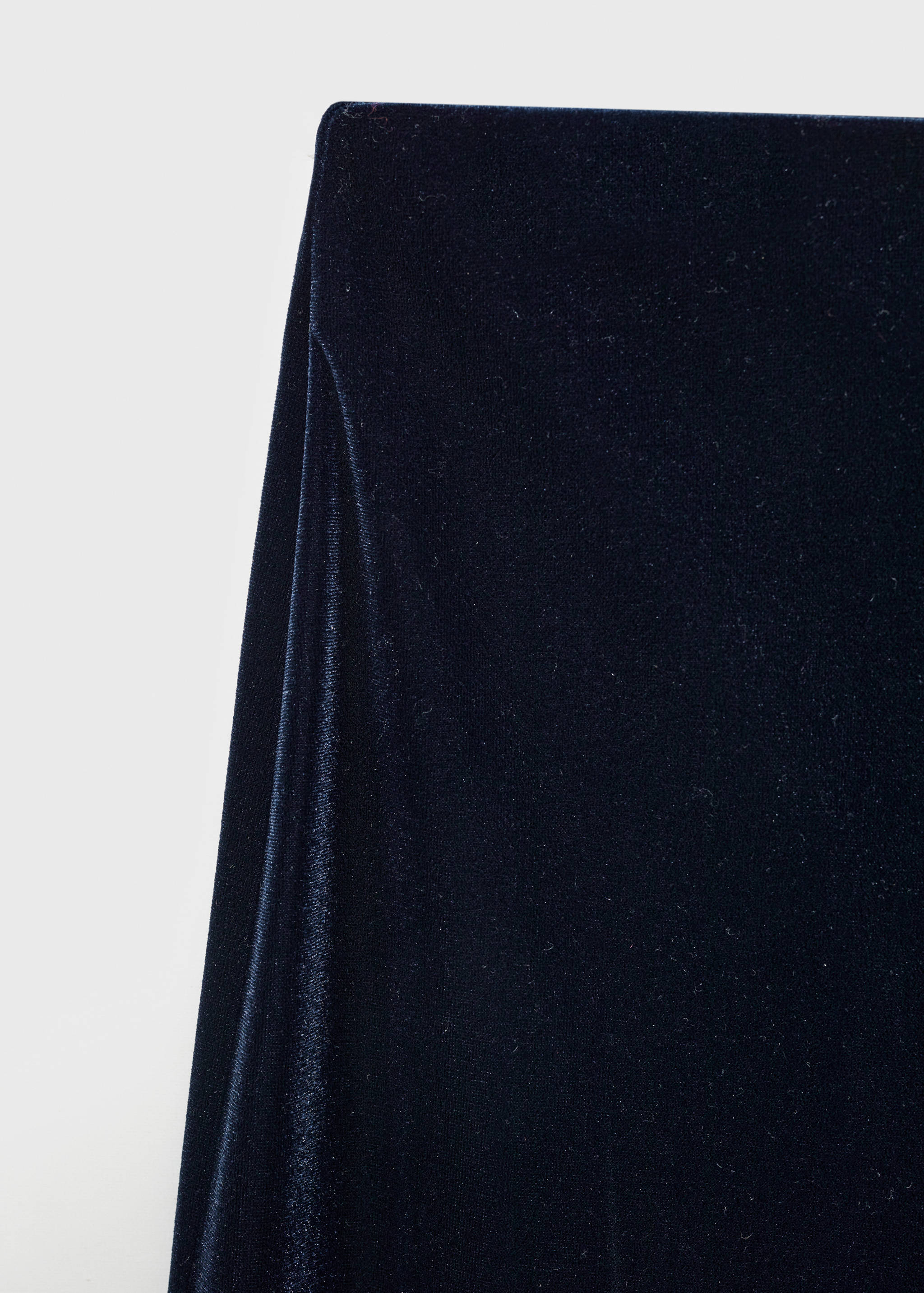 Velvet wide leg trousers - Details of the article 8