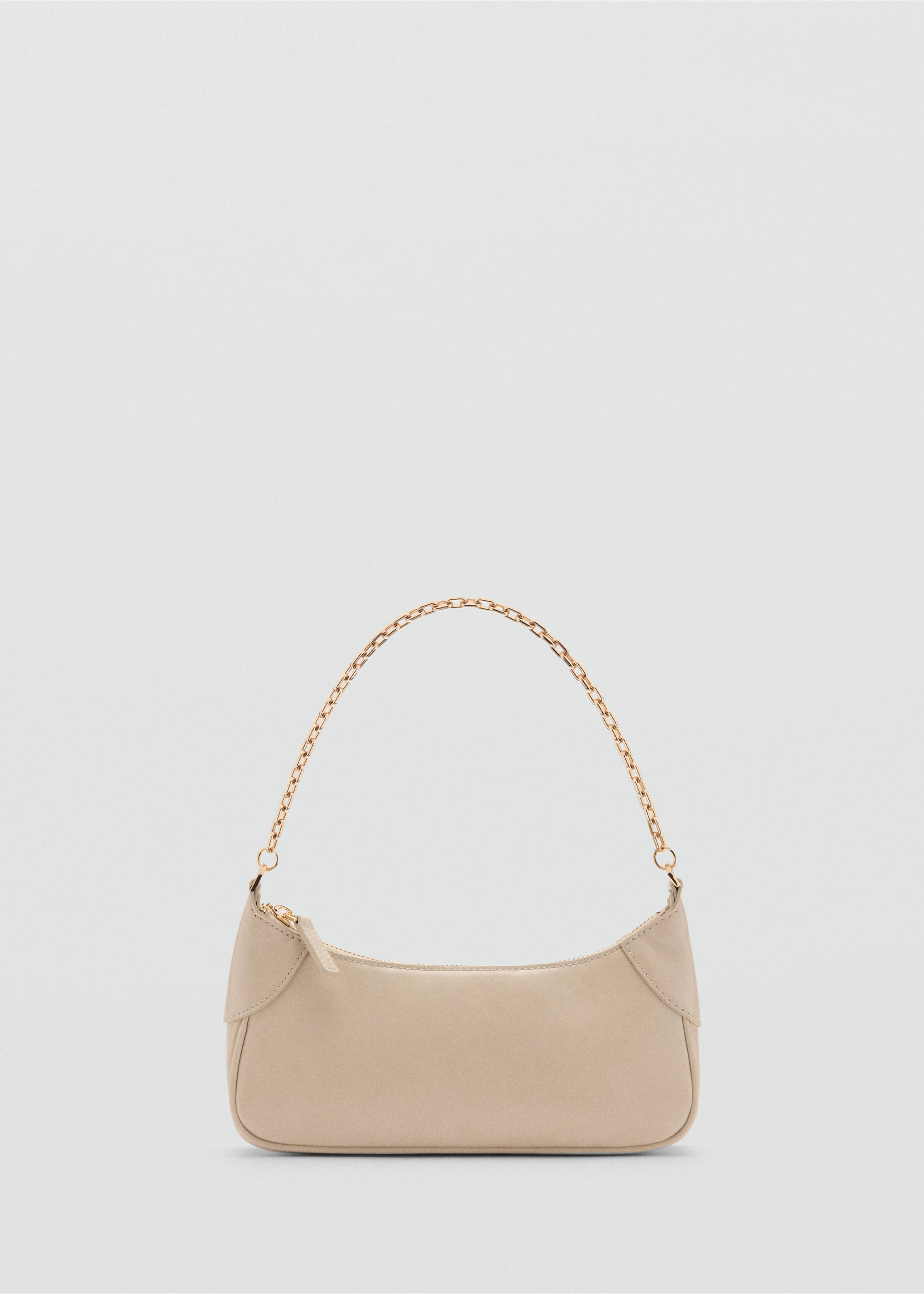 Bolso doble asa cadena - Artículo sin modelo, Blanco roto. Ref: 77037688-00.