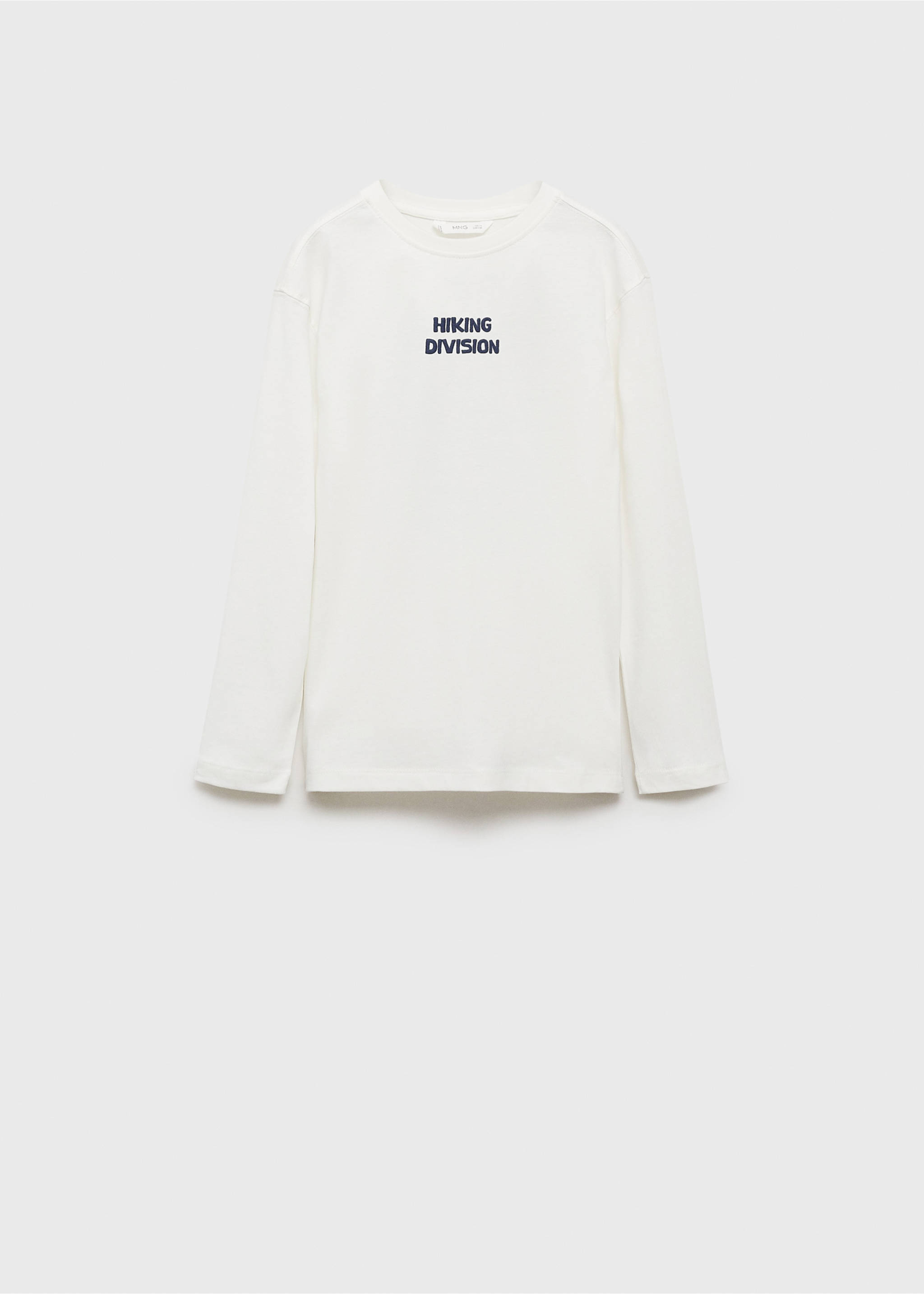 Printed cotton-blend t-shirt - Article without model, Off White. Ref: 77037689-00.