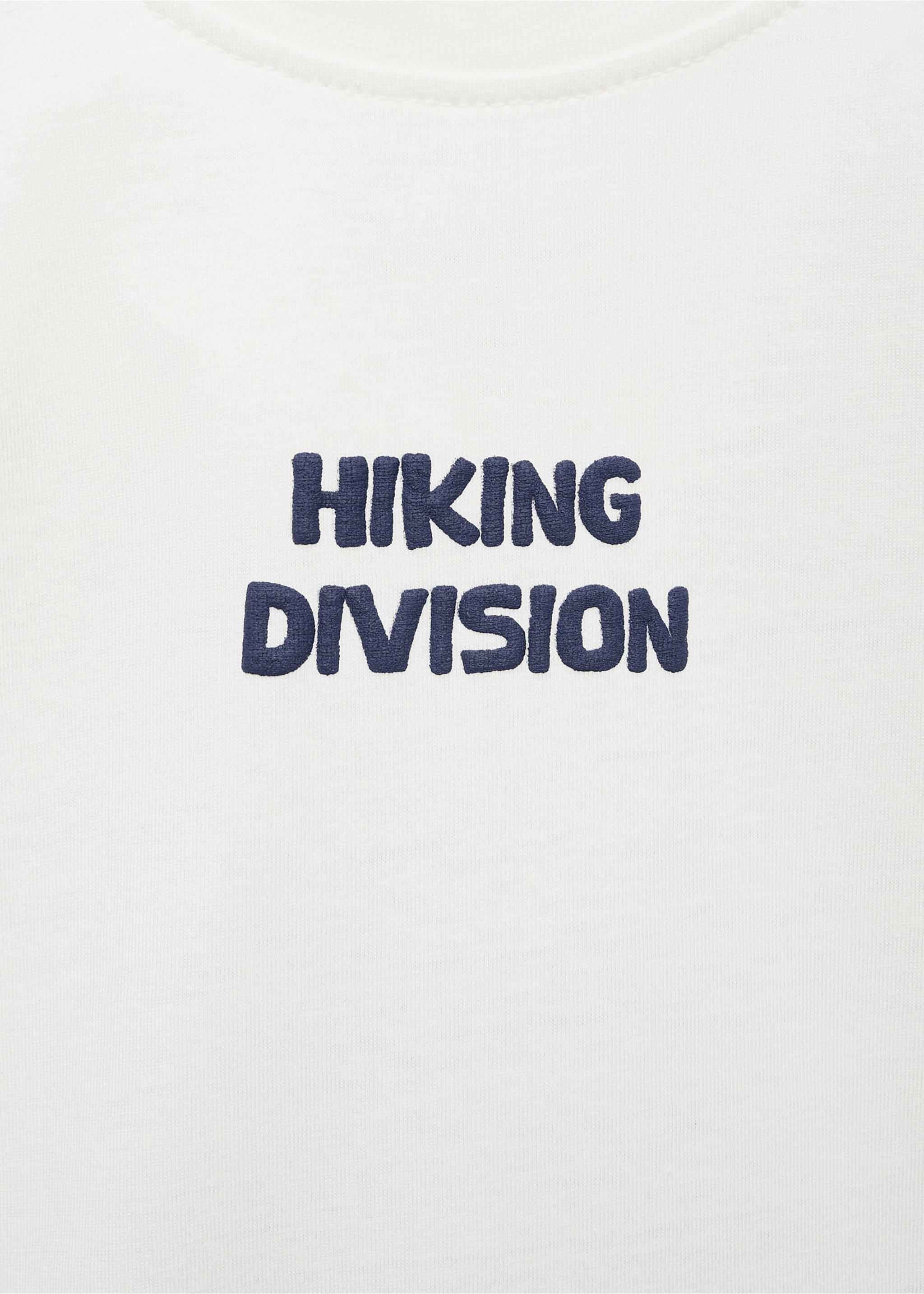 Printed cotton-blend t-shirt - Details of the article 8, Off White. Ref: 77037689-00.