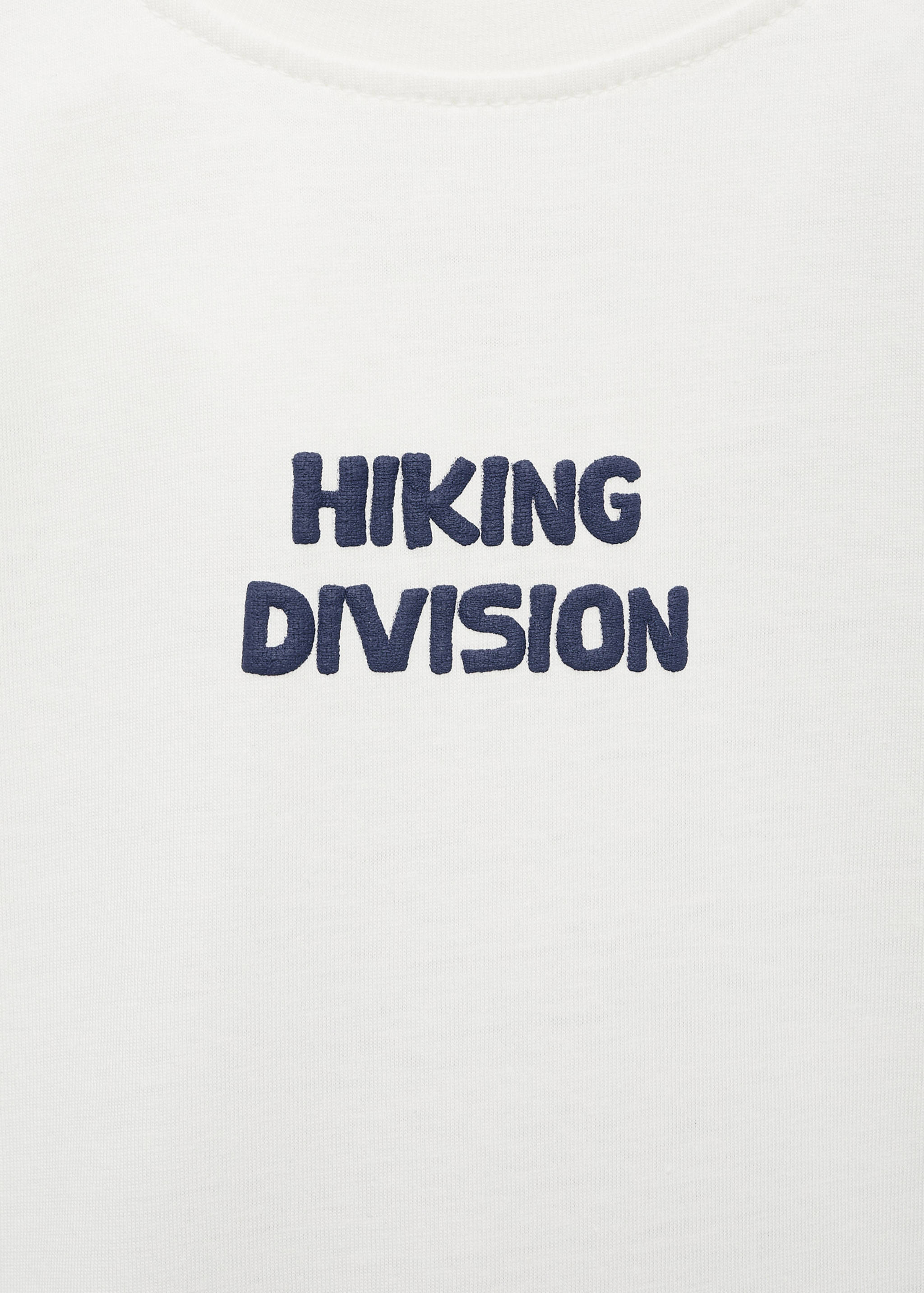 Mønstrete t-skjorte i bomull - Artikkeldetalj 8