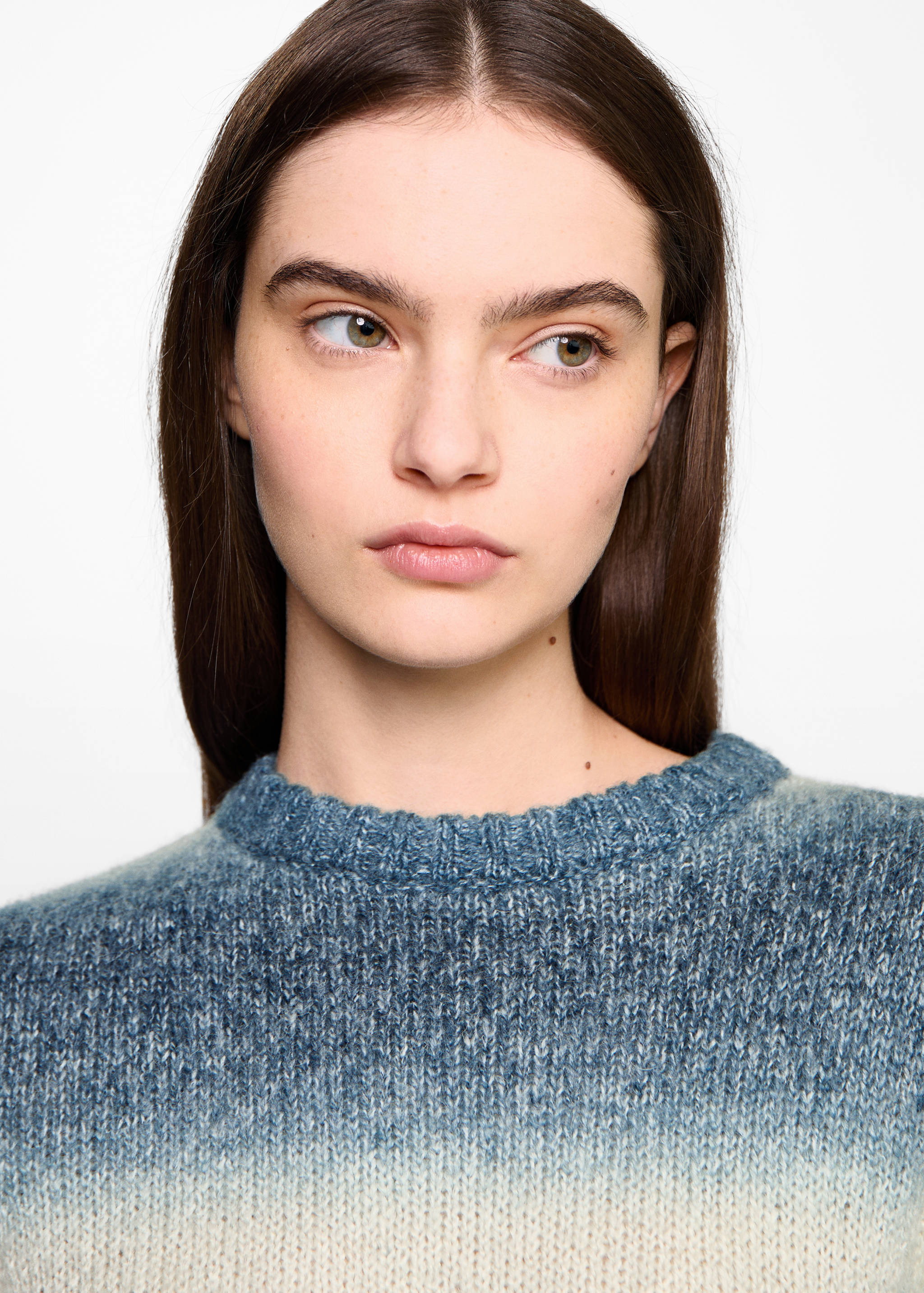 Šaty z proužkované pleteniny - Detail zboží 1