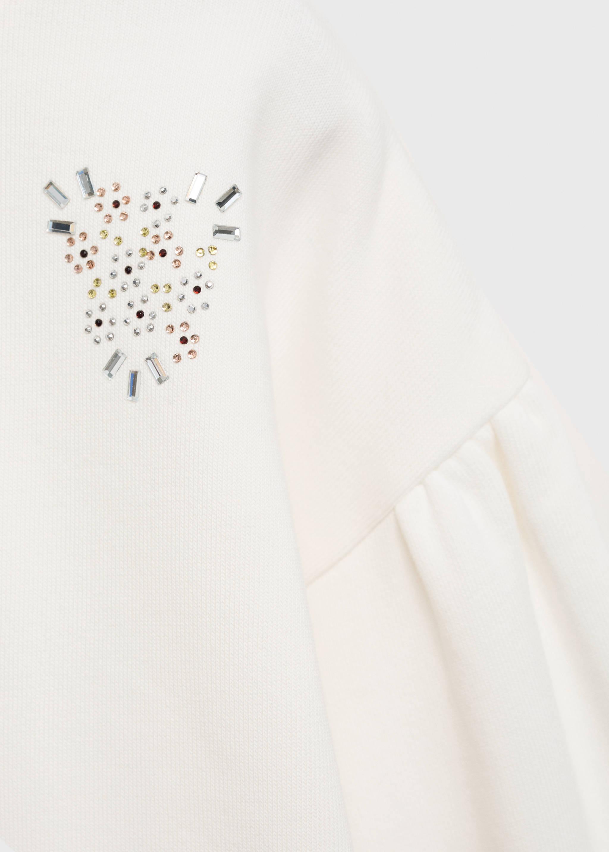 Sudadera detalle abalorios - Detalle del artículo 0