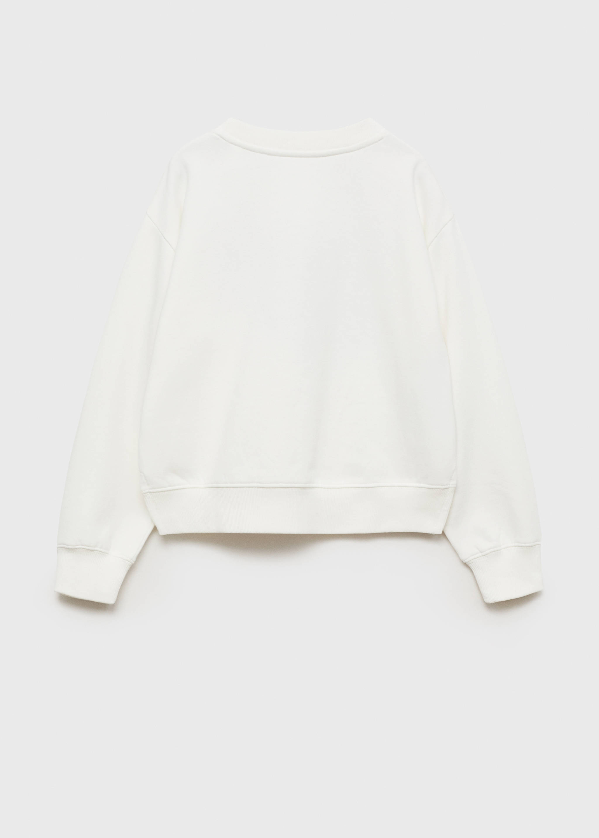 Bluza z kwiatowym haftem - Tylna strona artykułu