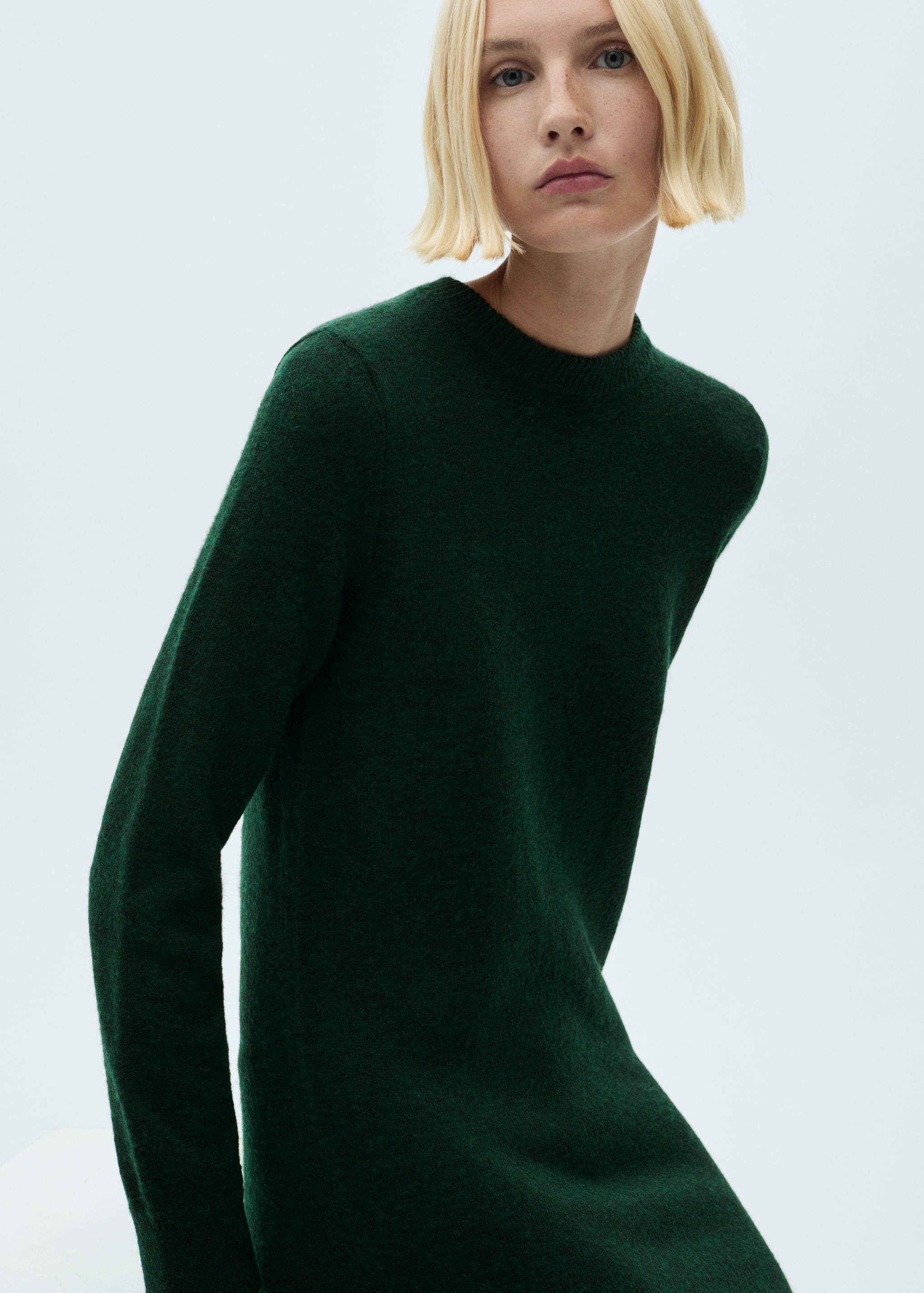 Knitted shift dress - Details of the article 2