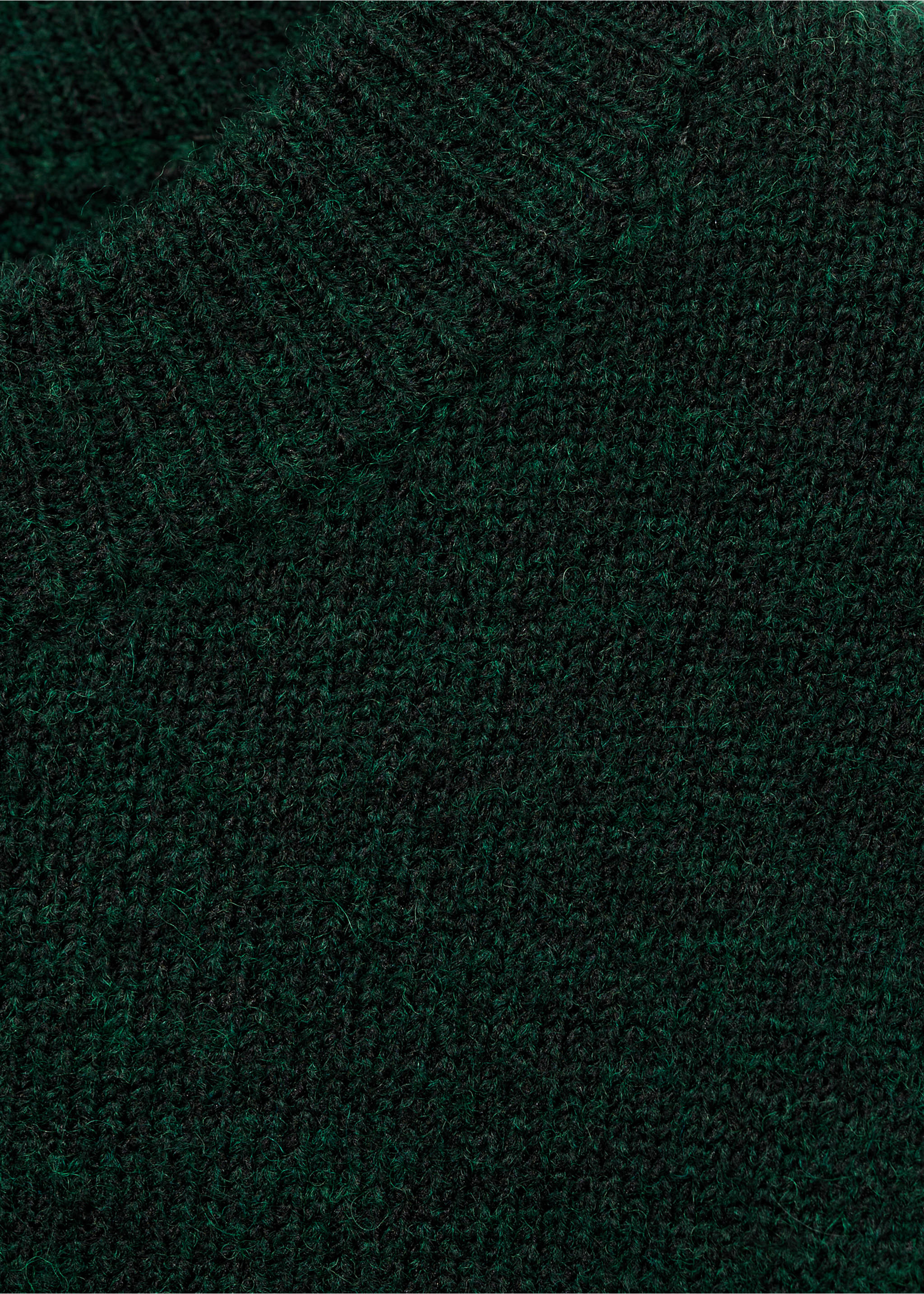 Gestricktes Shiftkleid - Detail des Artikels 8, Grün. Ref: 77037709-00.