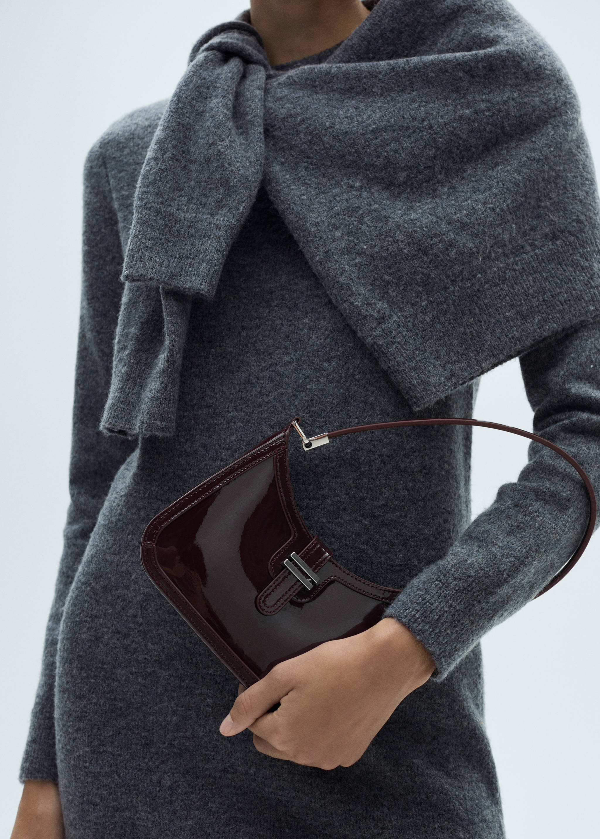 Robe droite maille - Plan moyen