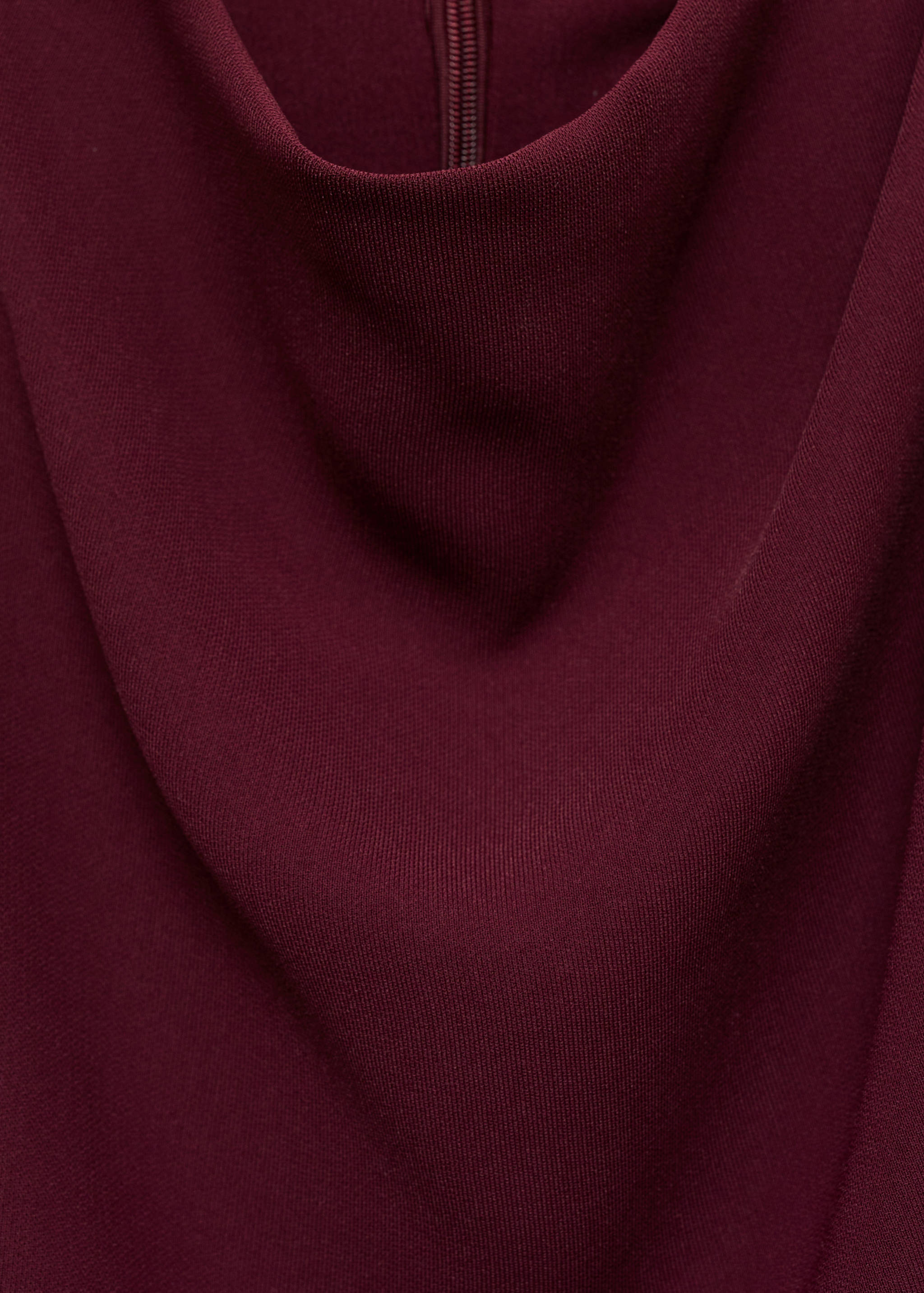 Vestido cuello alto fruncidos - Detalle del artículo 0