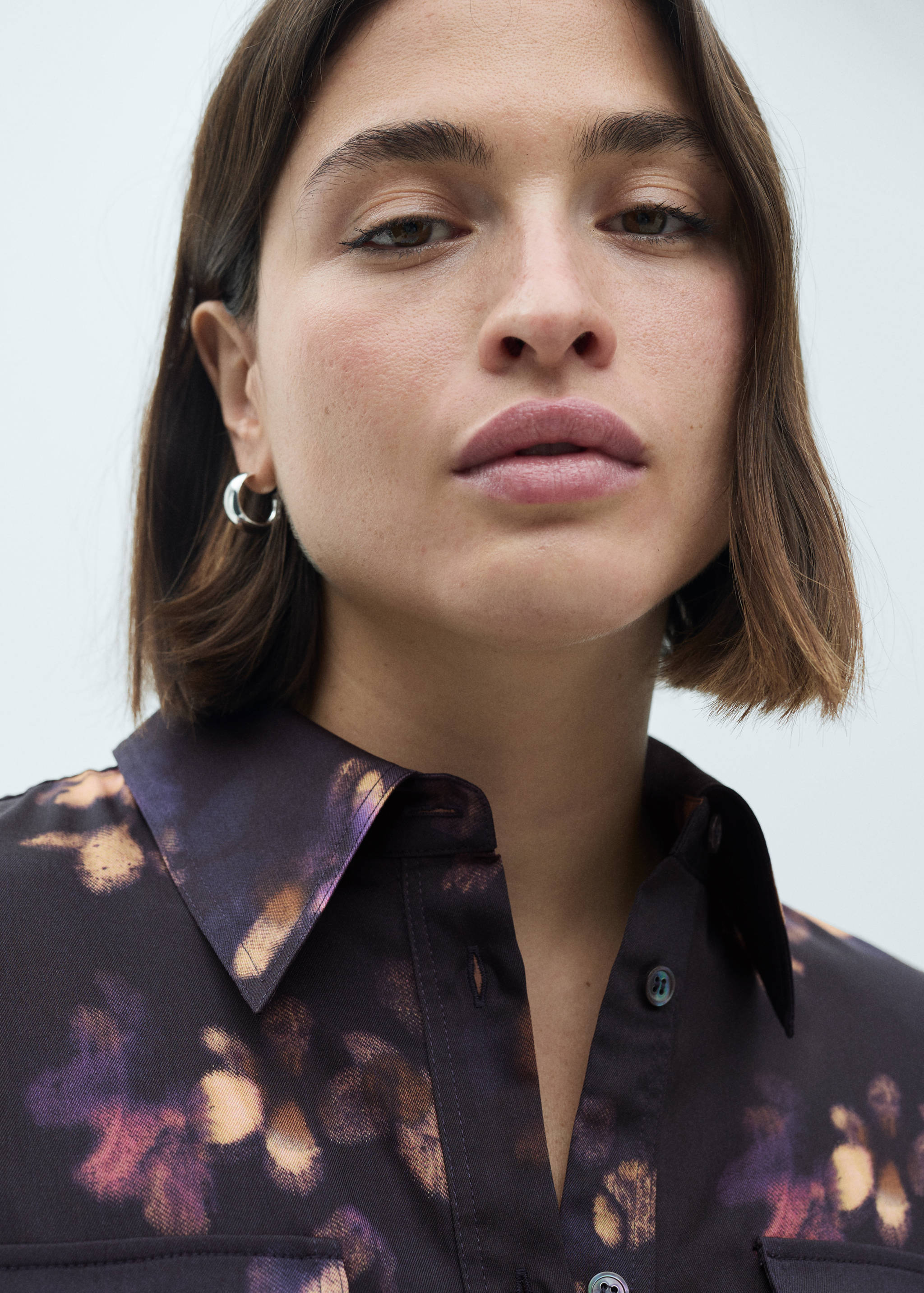 Vestido camisero estampado - Detalle del artículo 4