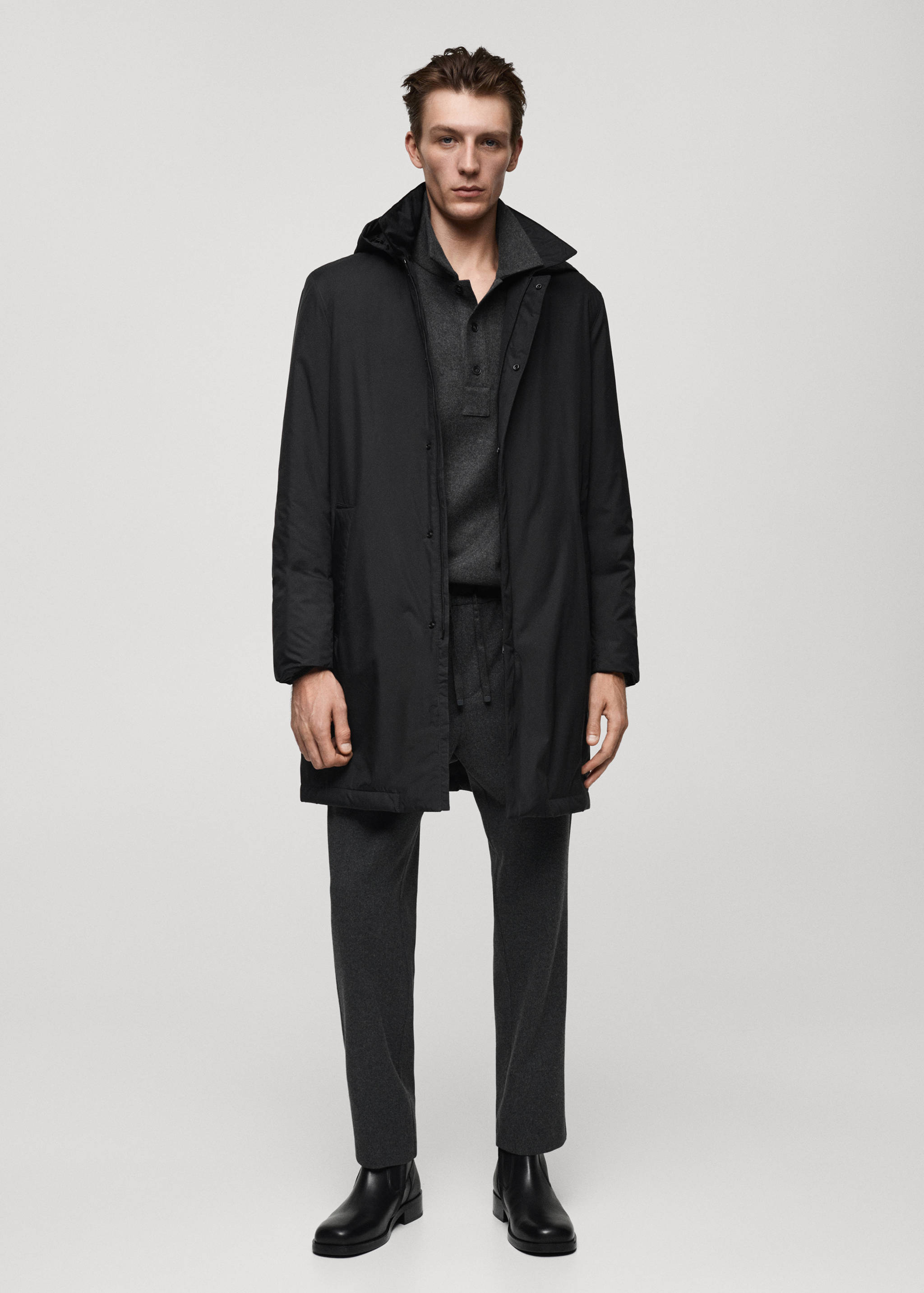 Parka matelassée résistante à l’eau - Plan général