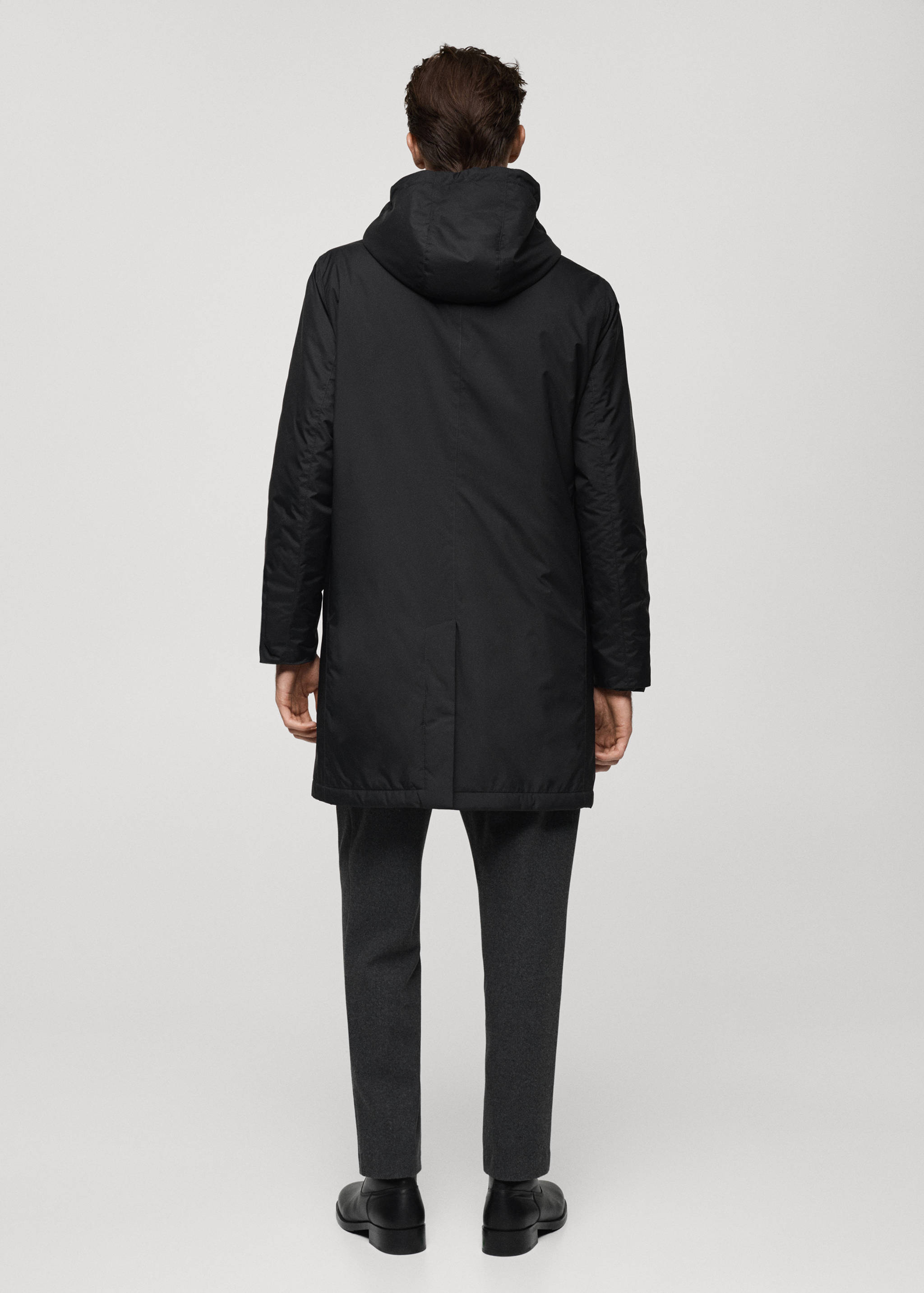 Parka matelassée résistante à l’eau - Verso de l’article