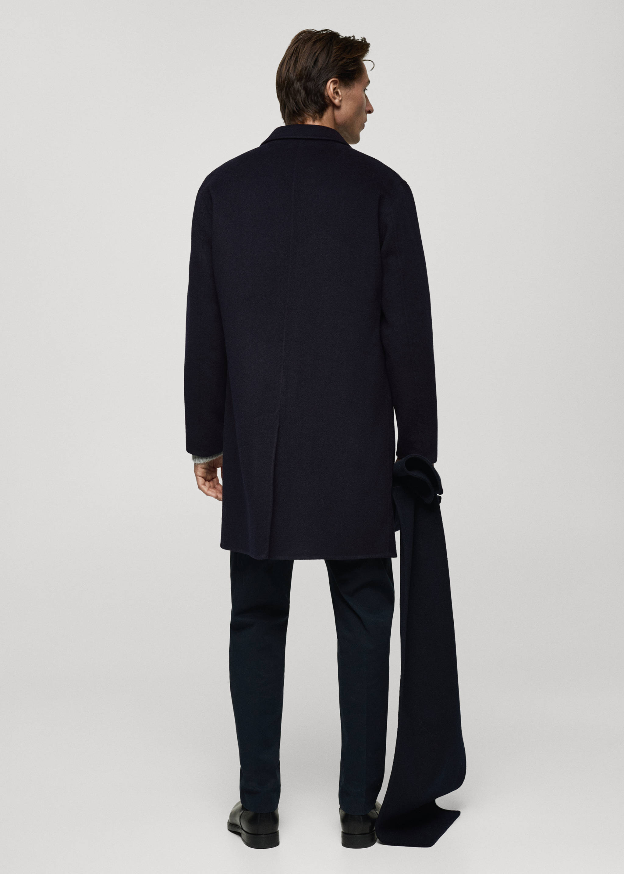 Manteau fait main laine - Verso de l’article