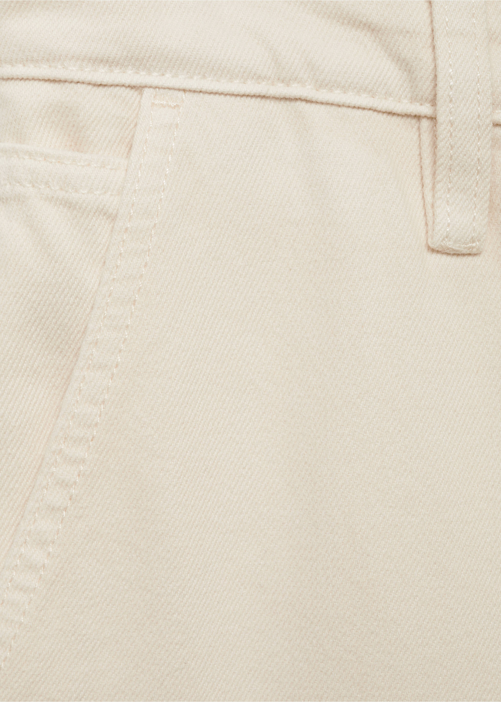 Jeans regular fit detalle costura - Detalle del artículo 0, Crudo. Ref: 77037915-00.