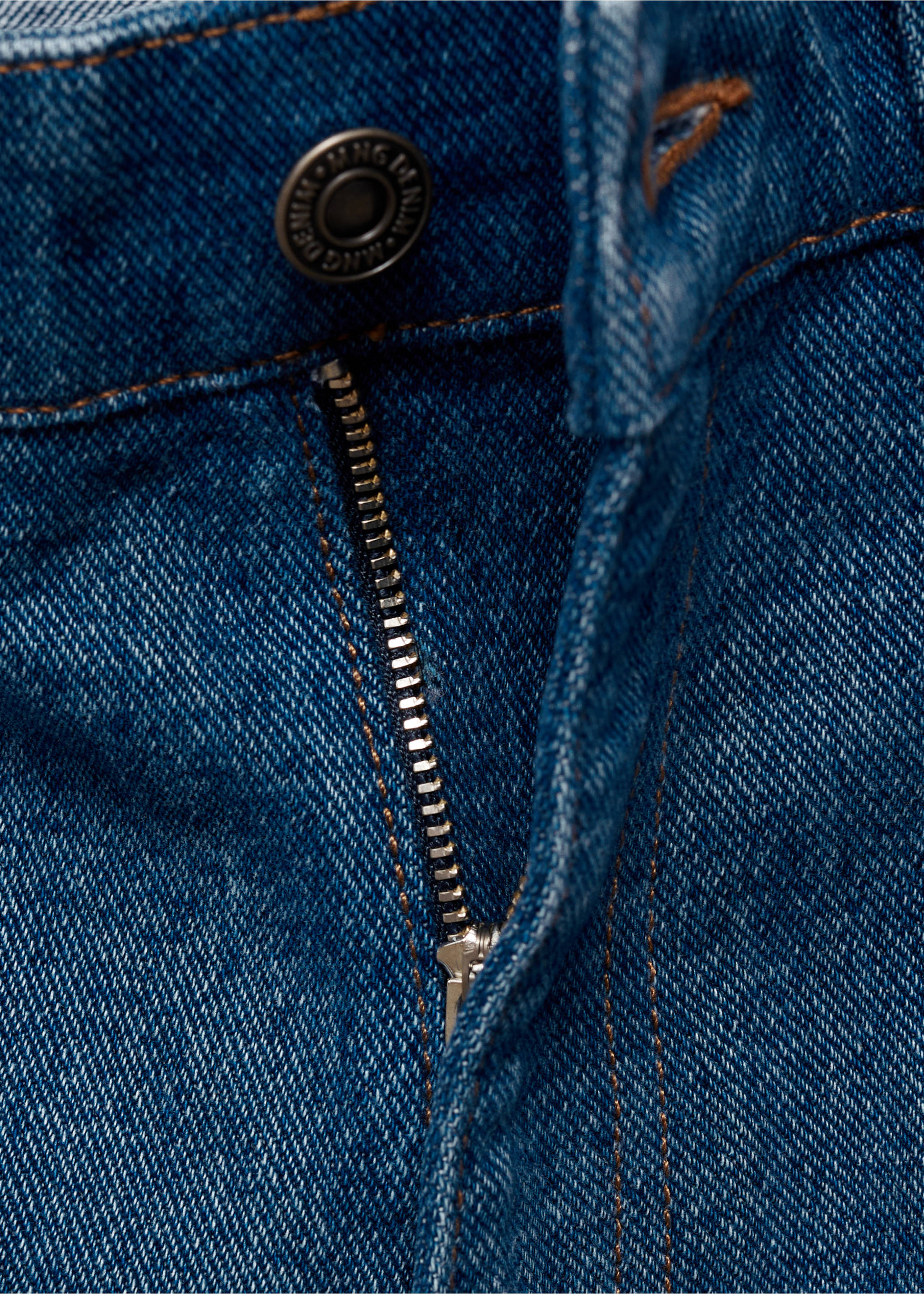 Jeans slim fit lavado medio - Detalle del artículo 8, Azul medio. Ref: 77037916-00.