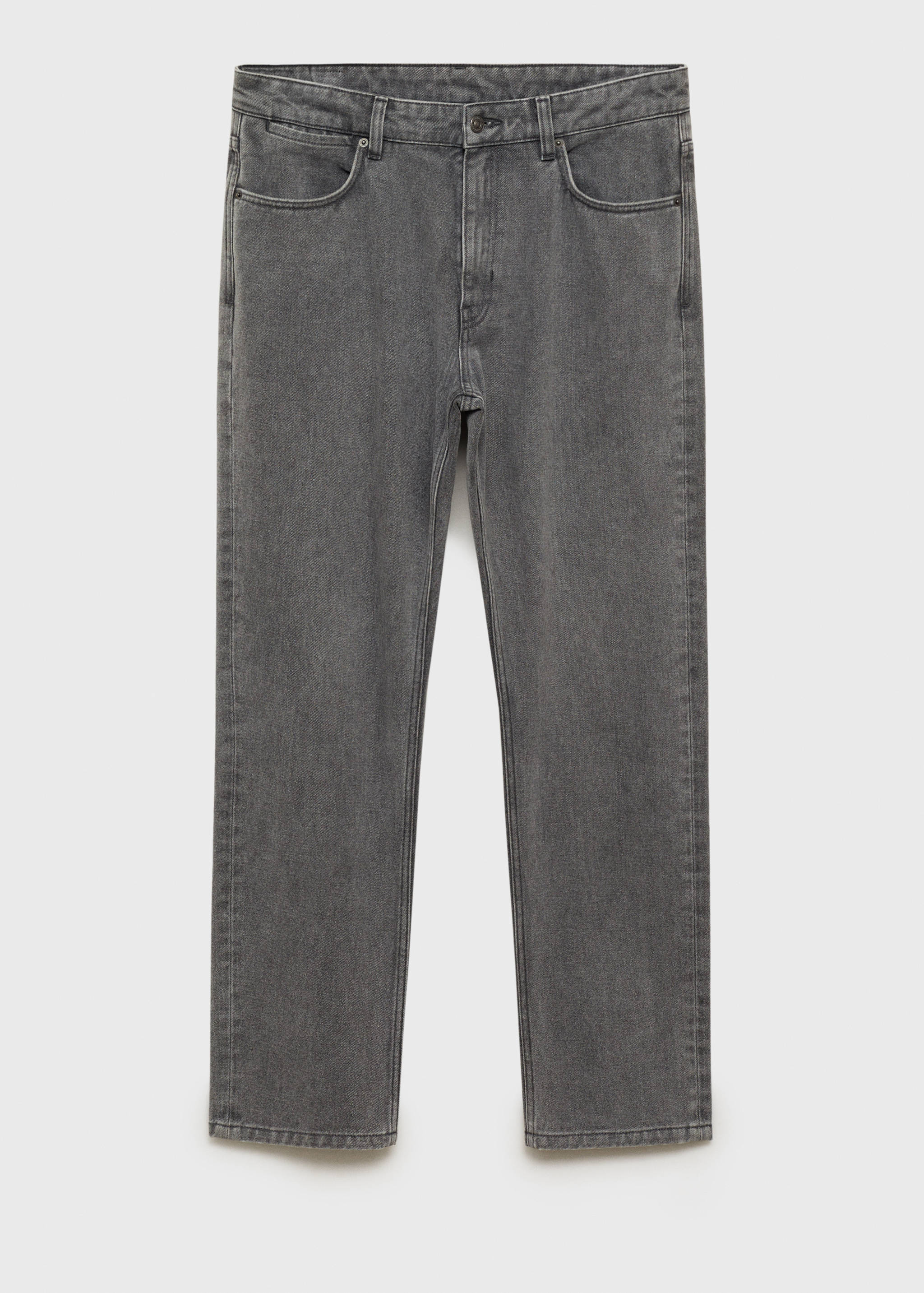 Slim-fit grey-wash  jeans - Article without model