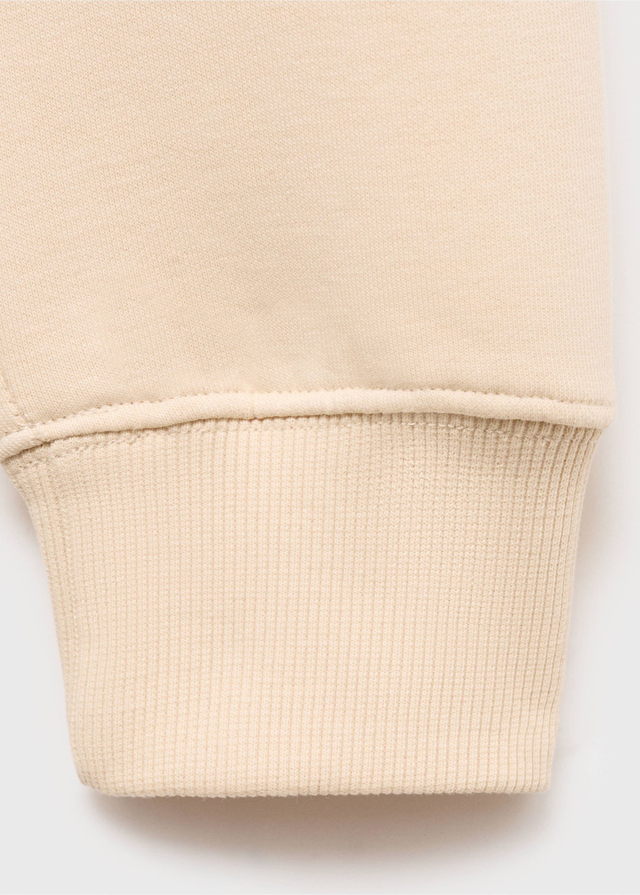 Sweatshirt bomull tryckt text - Detaljer om artikeln 0, Rå. Ref: 77037924-00.