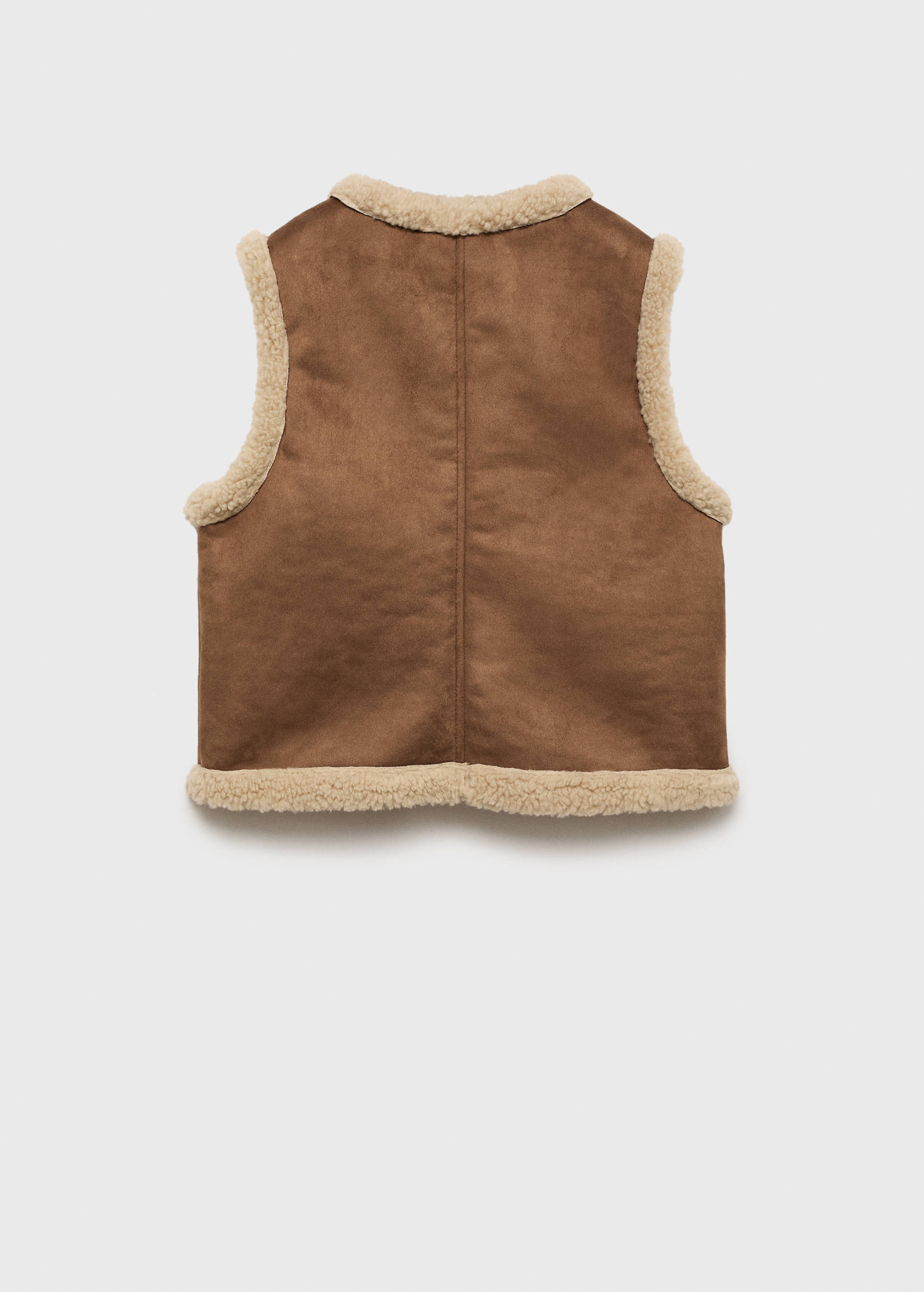 Prsluk od umjetnog krzna - Stražnji dio artikla