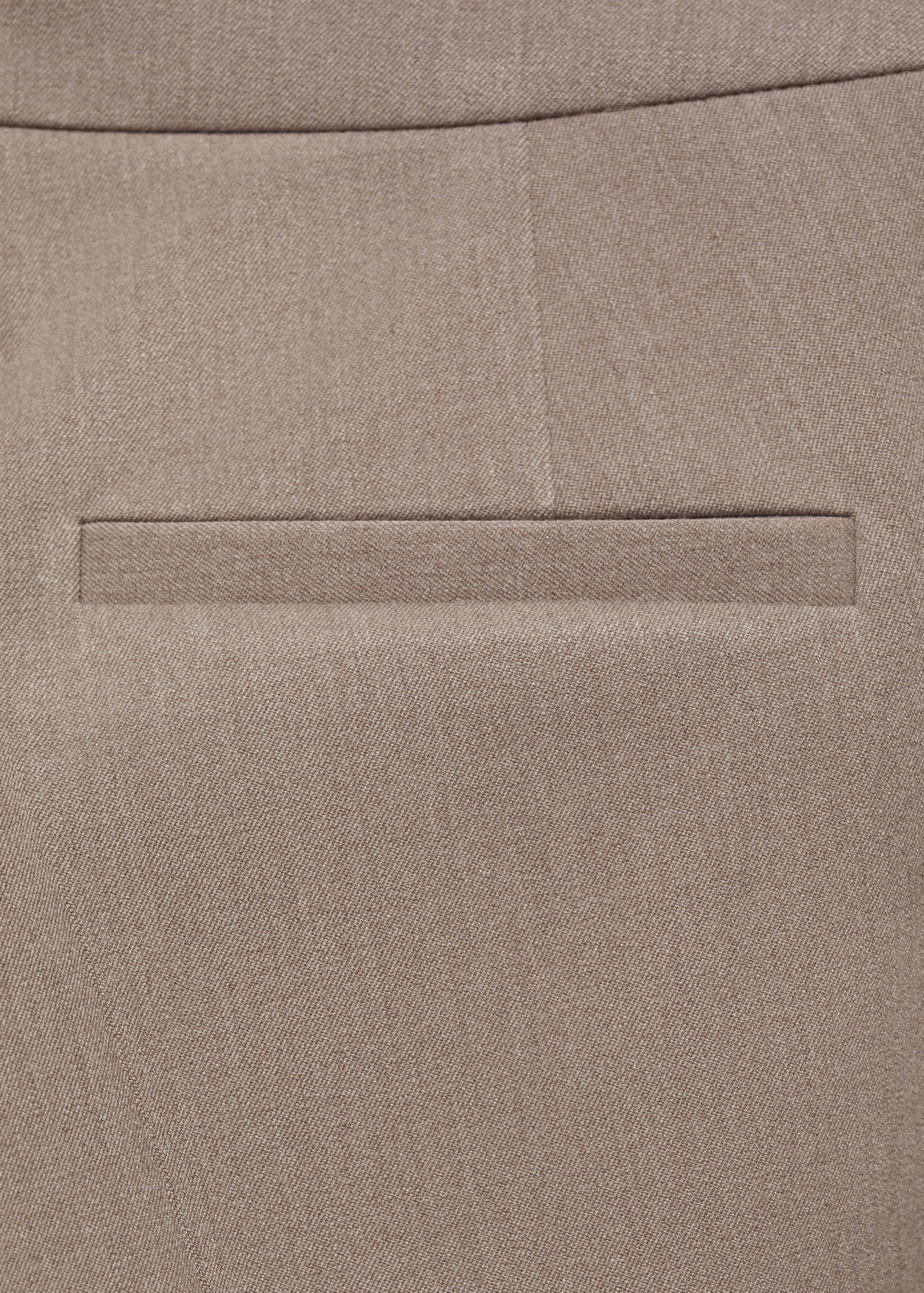 Flared flowing trousers - Details of the article 0