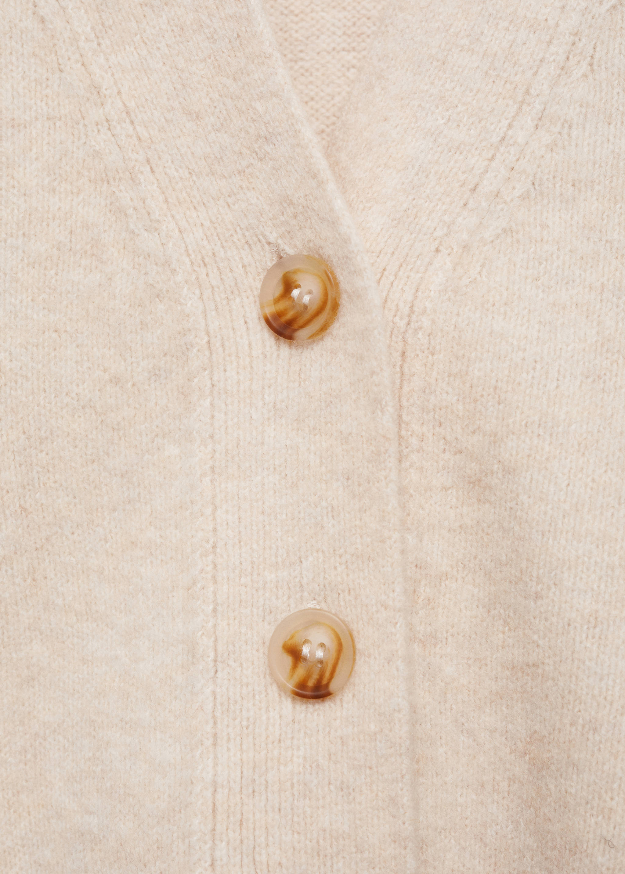 Button knit cardigan - Details of the article 8