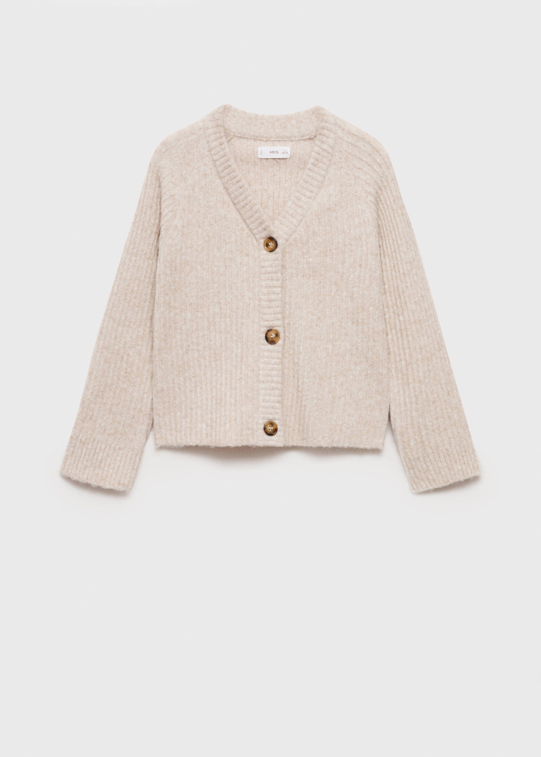 Button knit cardigan - Article without model