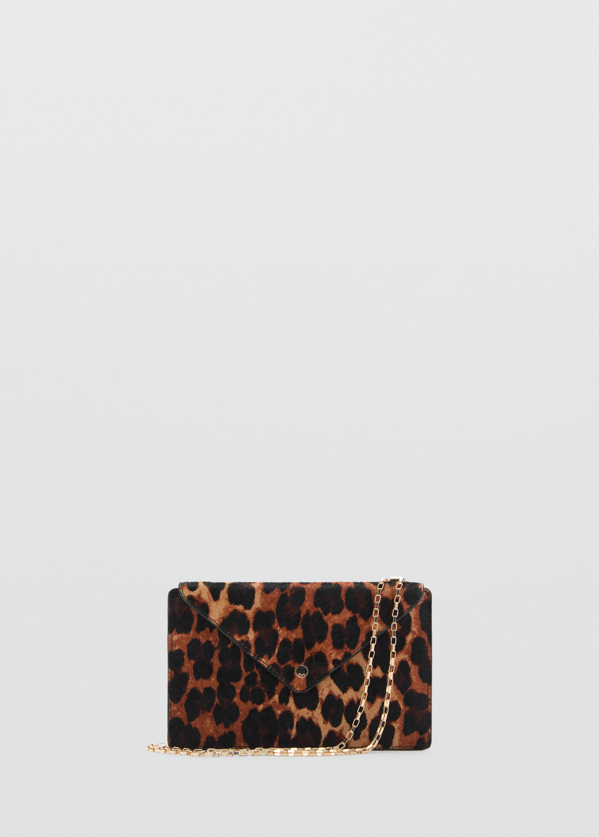 Billetera piel pelo cadena leopardo - Artículo sin modelo