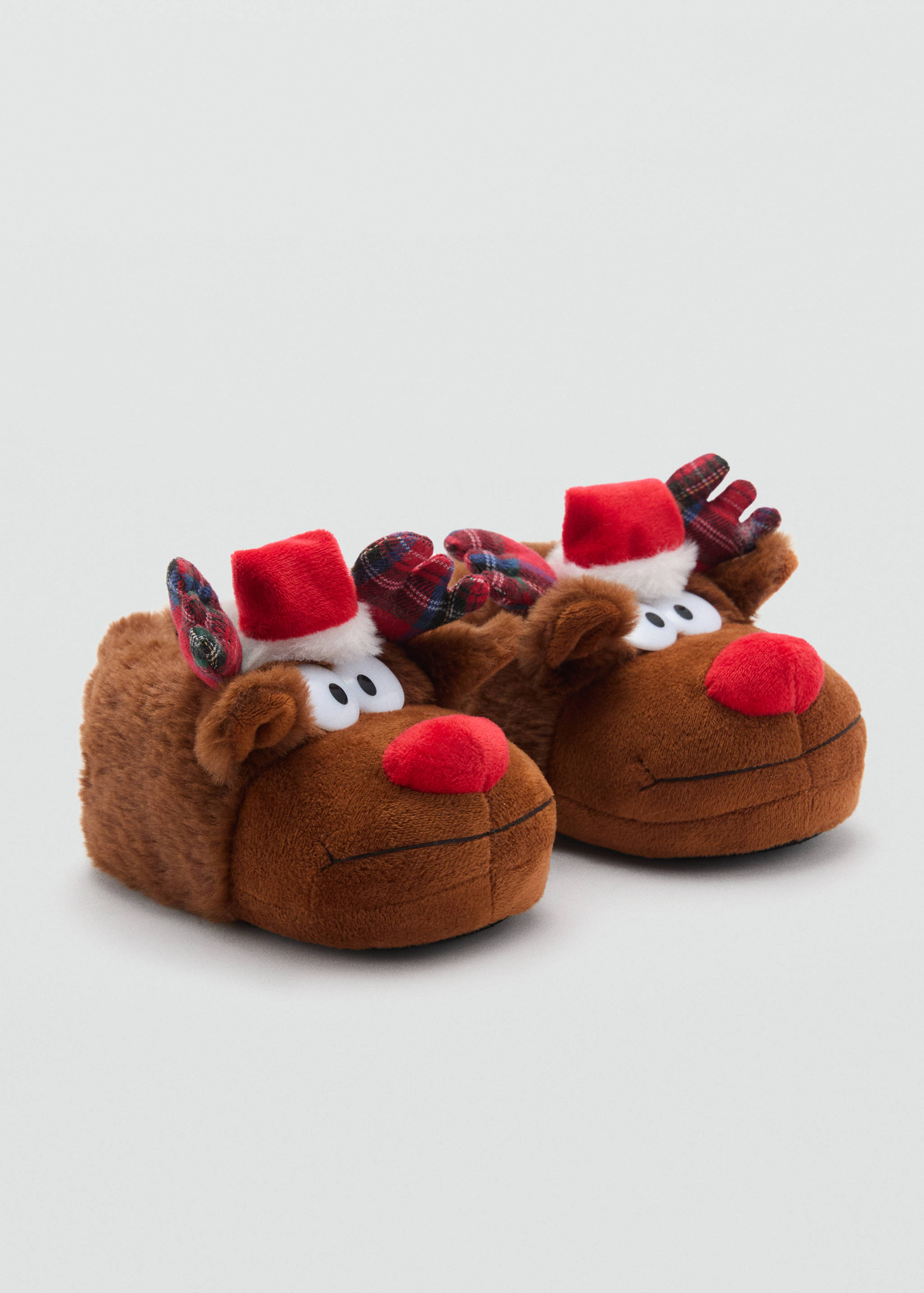 Reindeer slippers - Medium plane
