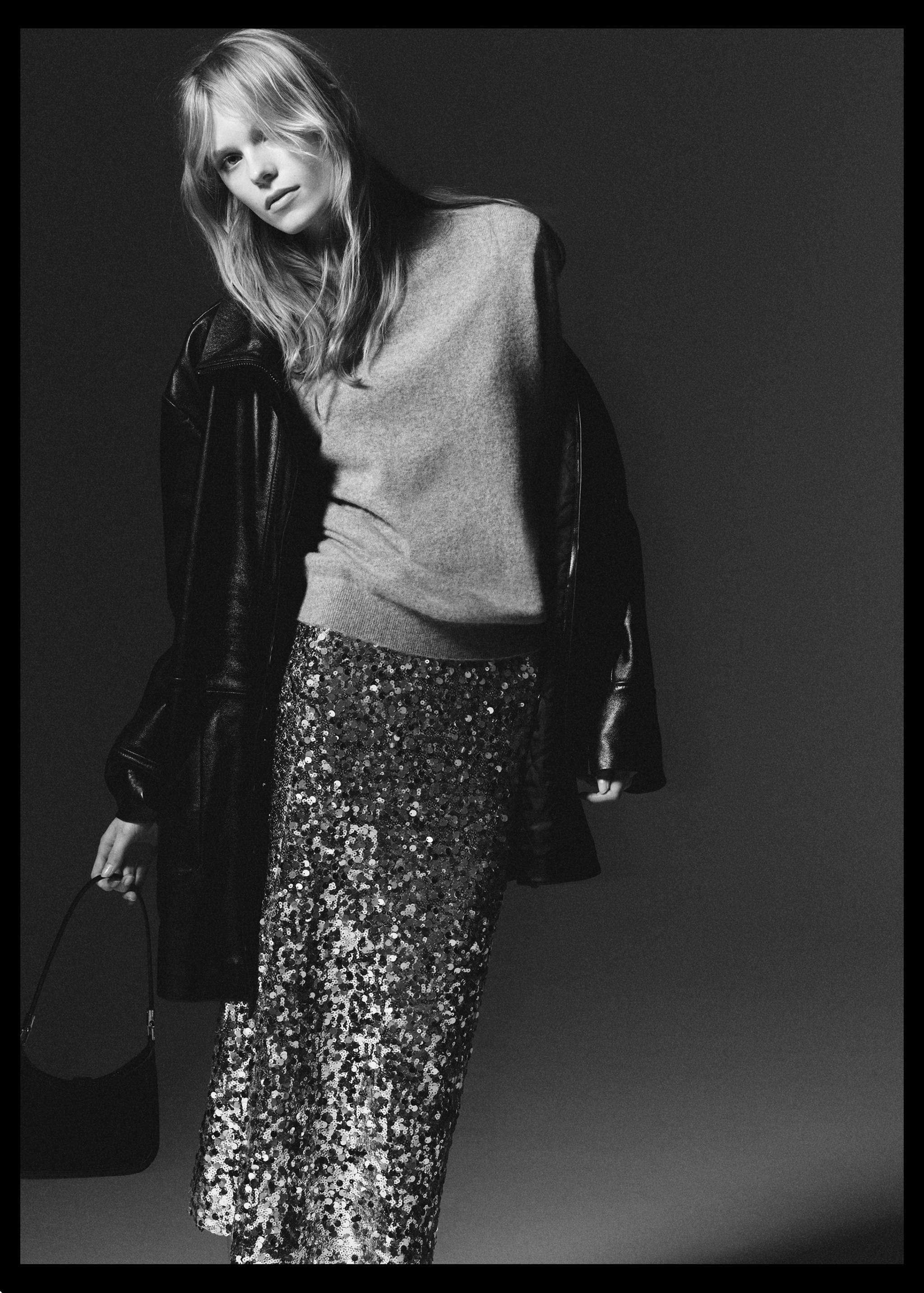 Sequin midi skirt - Details of the article 6