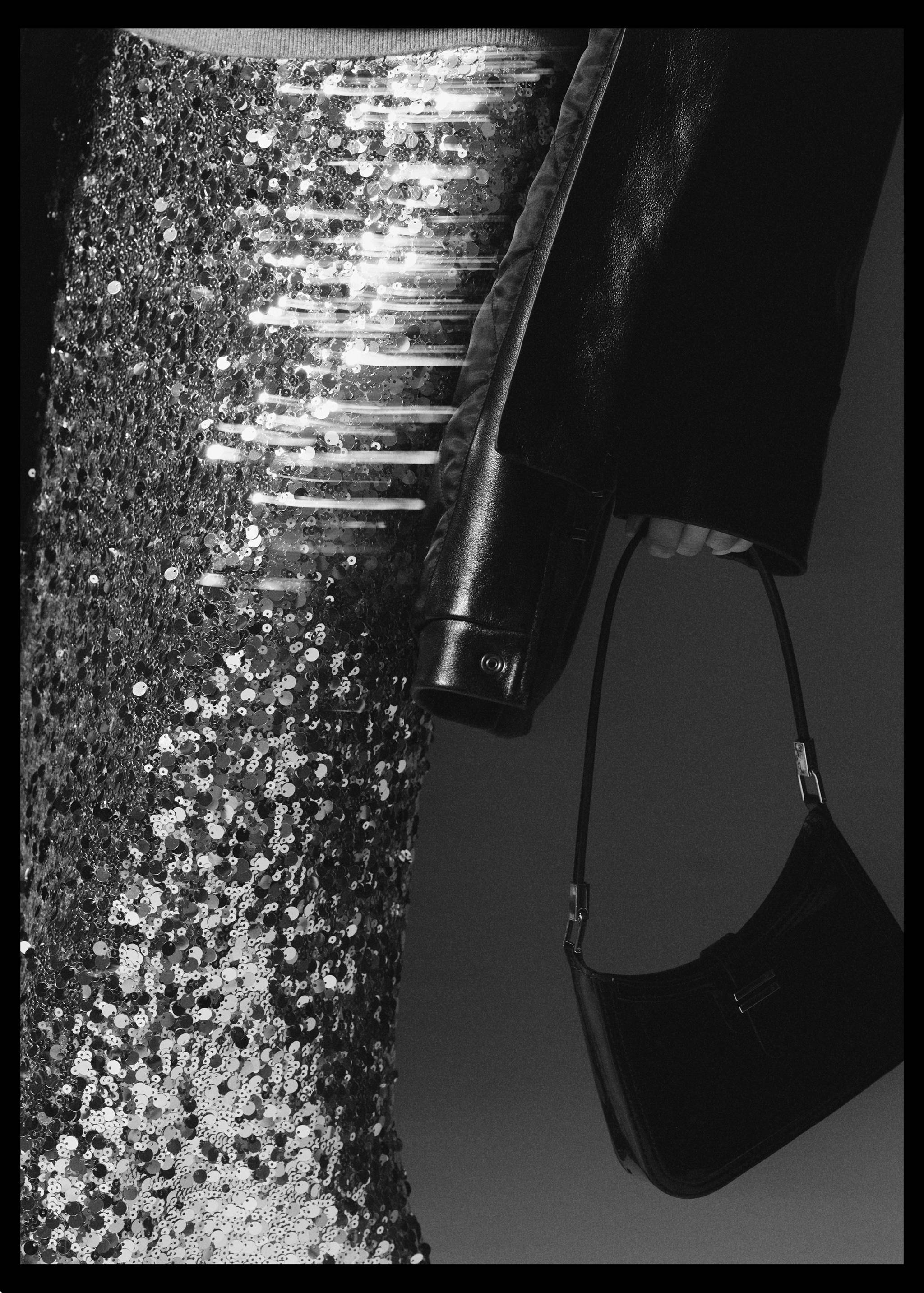 Sequin midi skirt - Details of the article 7