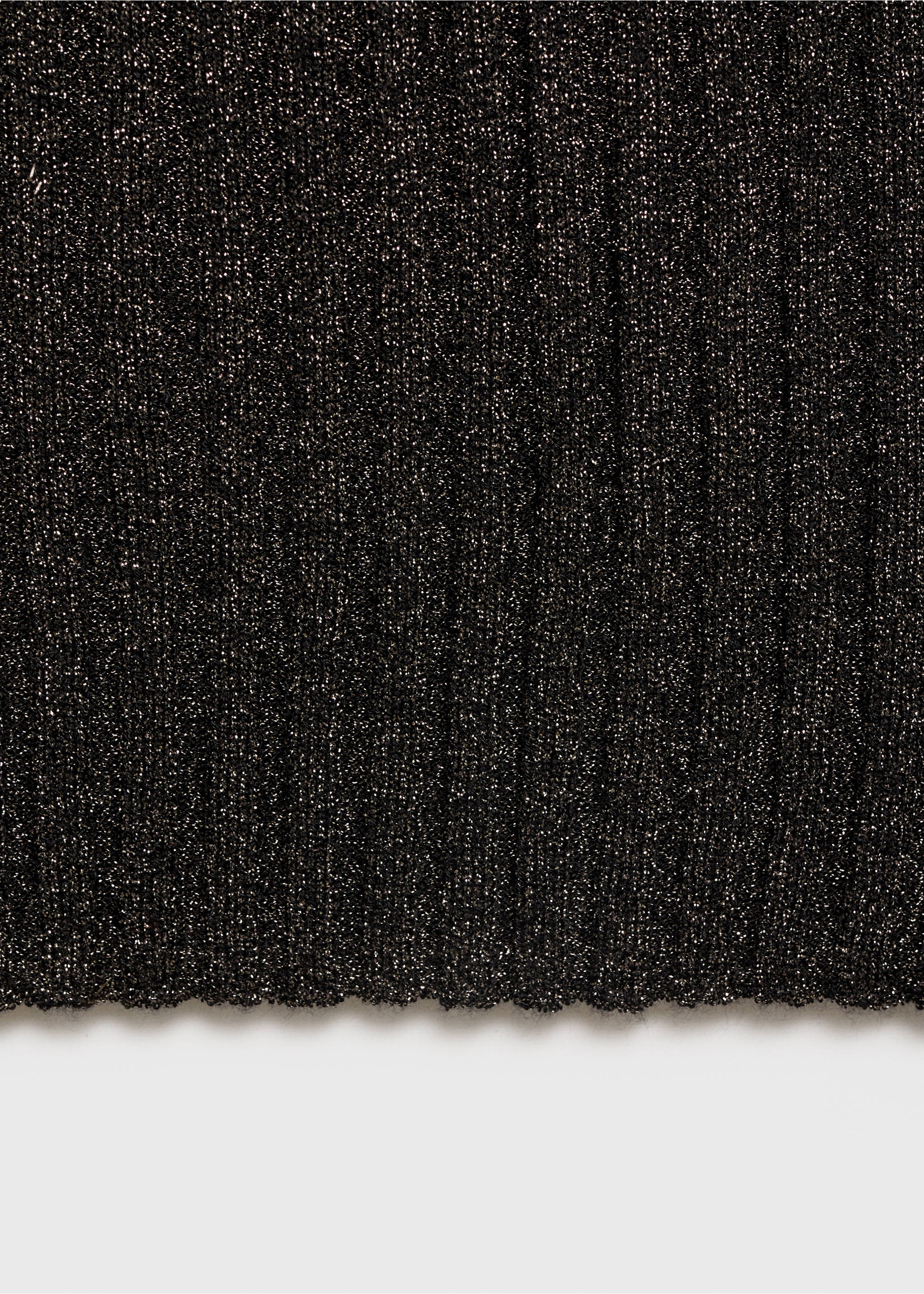 Top maille Lurex emmanchures américaines - Détail de l'article 0, Noir. Ref: 77039037-00.