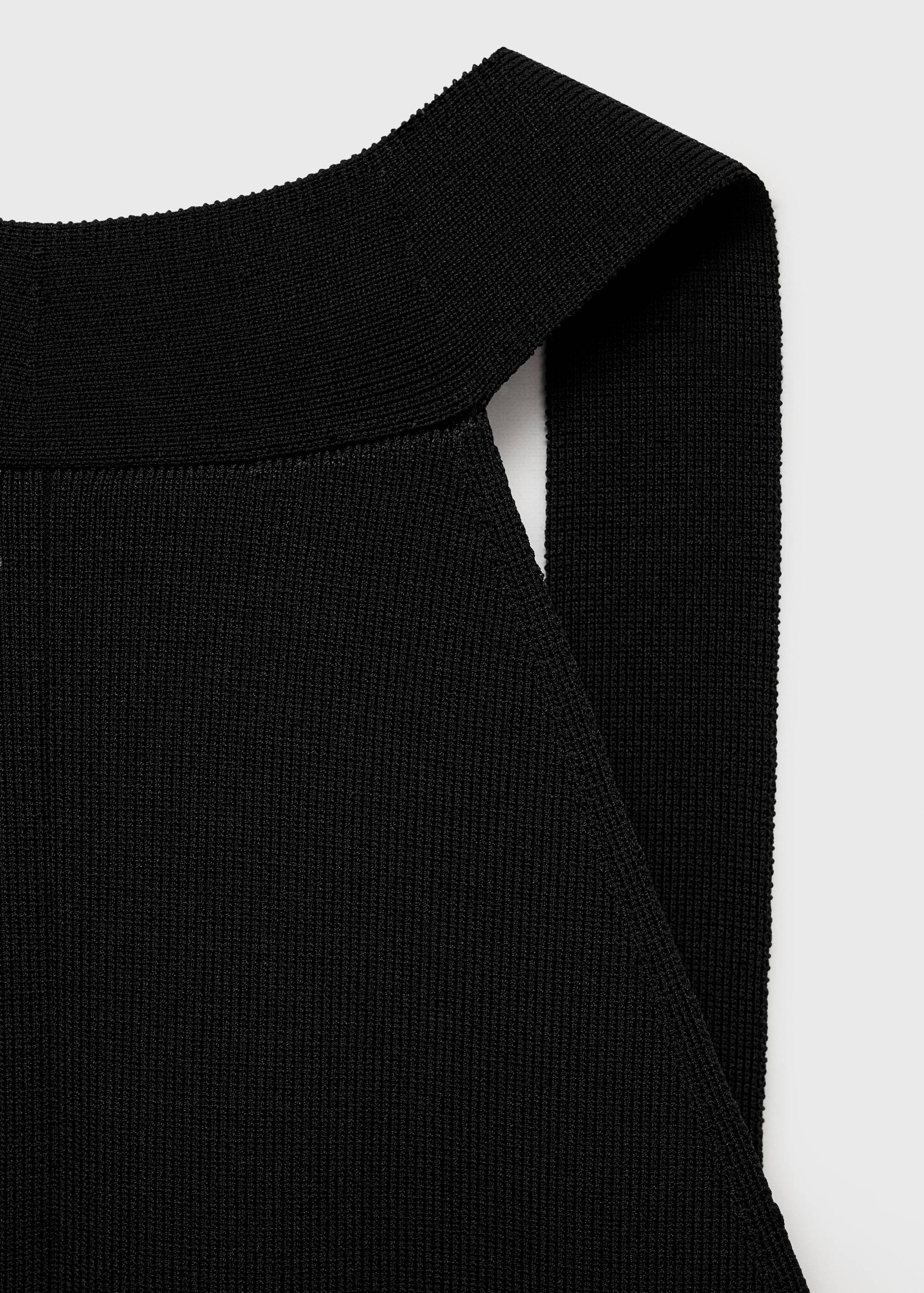 Rückenfreies Strickkleid - Detail des Artikels 8