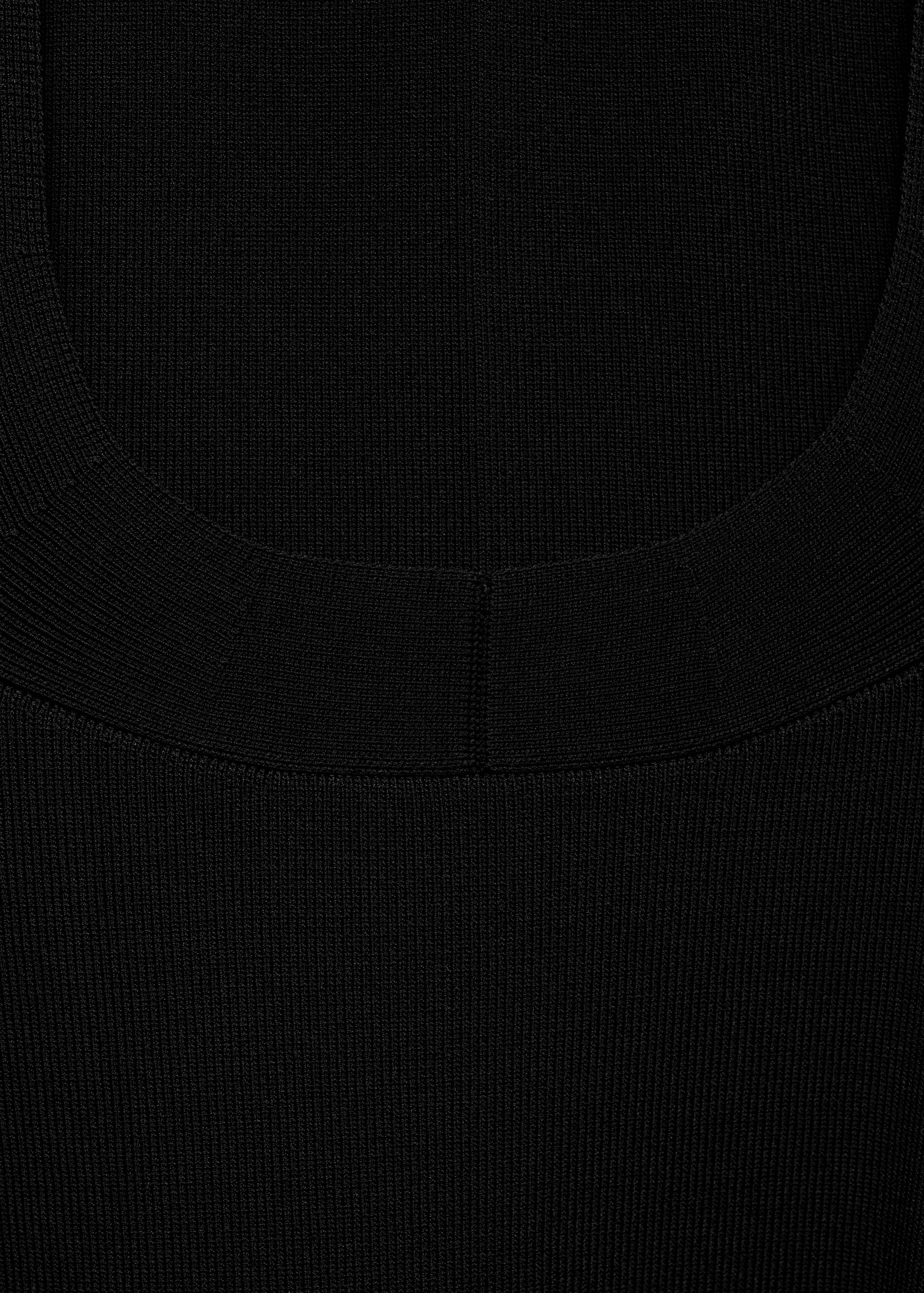 Rückenfreies Strickkleid - Detail des Artikels 0