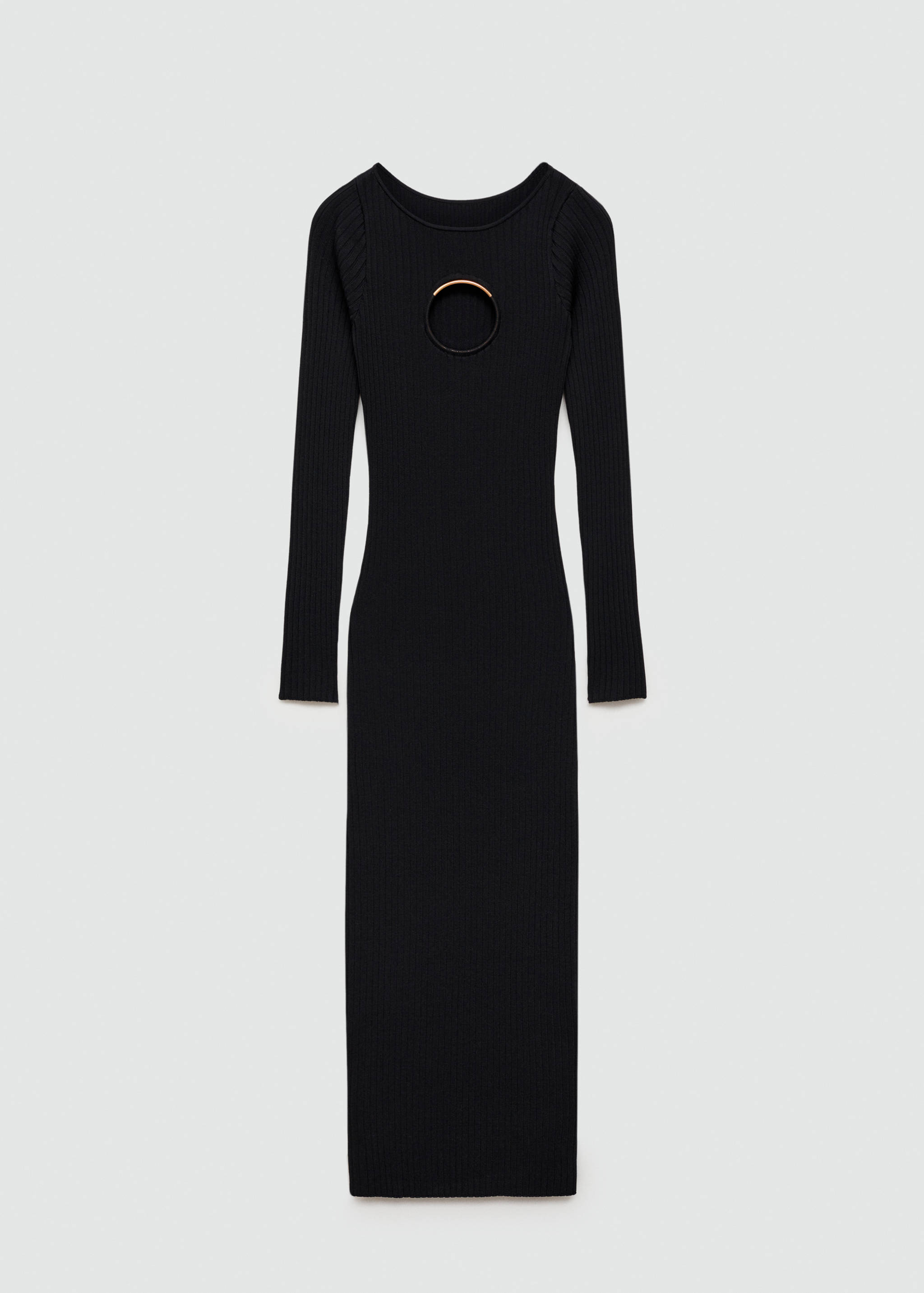 Robe maille détail métallique - Article sans modèle