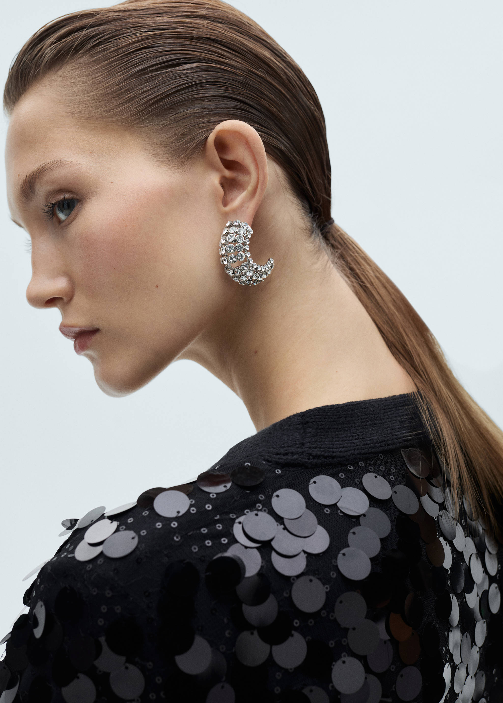 Cardigan maglia paillettes - Dettaglio dell'articolo 1