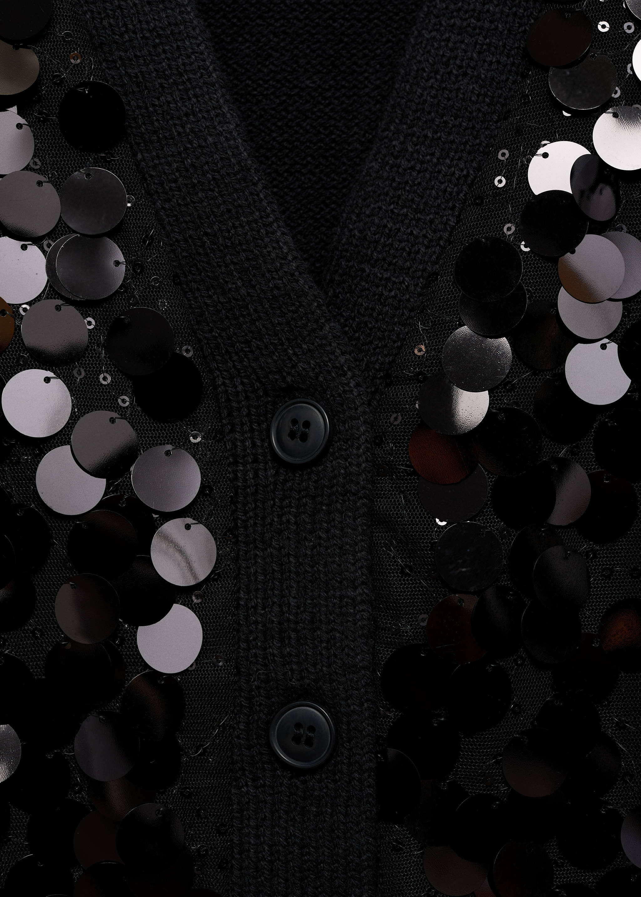 Cardigan maglia paillettes - Dettaglio dell'articolo 8