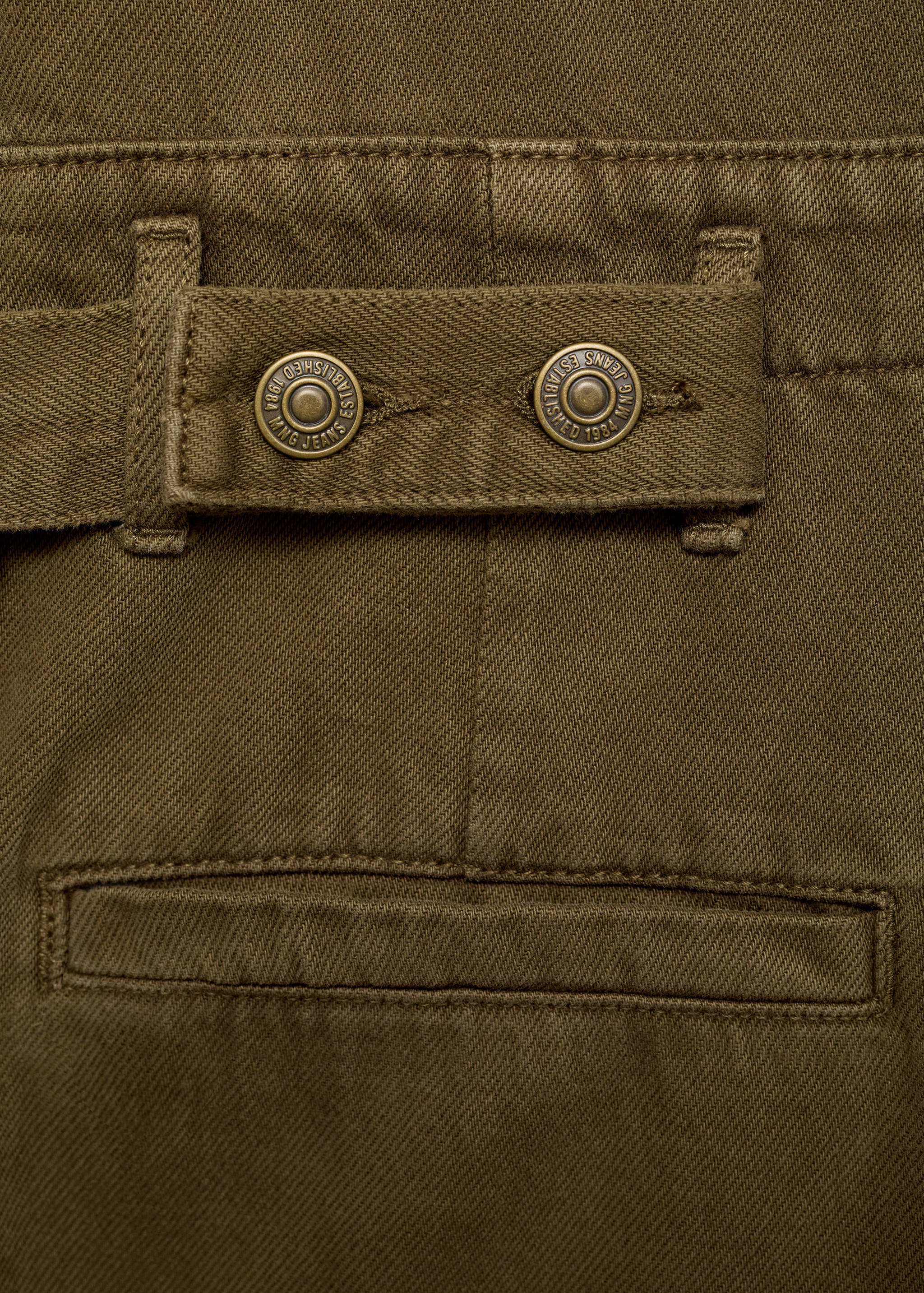 Combinaison denim ceinture - Détail de l'article 0