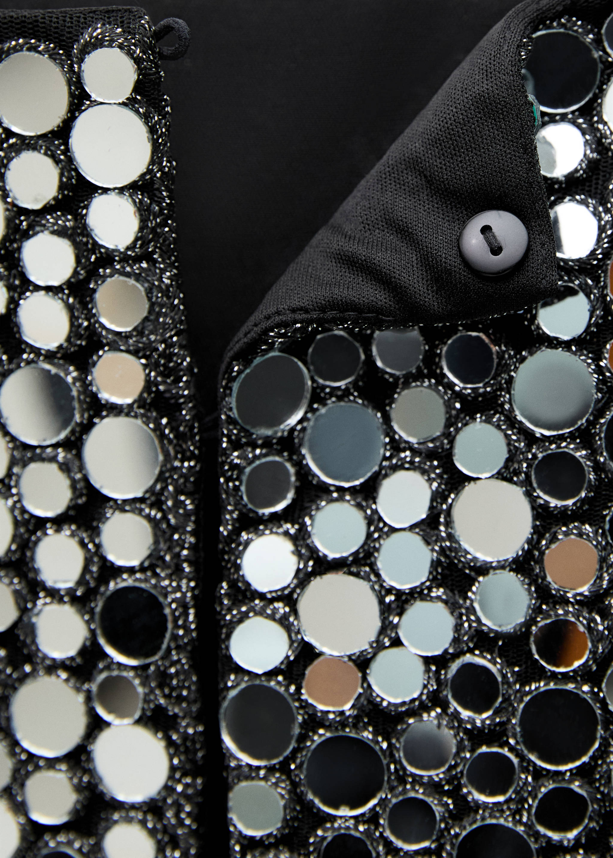 Crop top met kristallen - Detail van het artikel 0