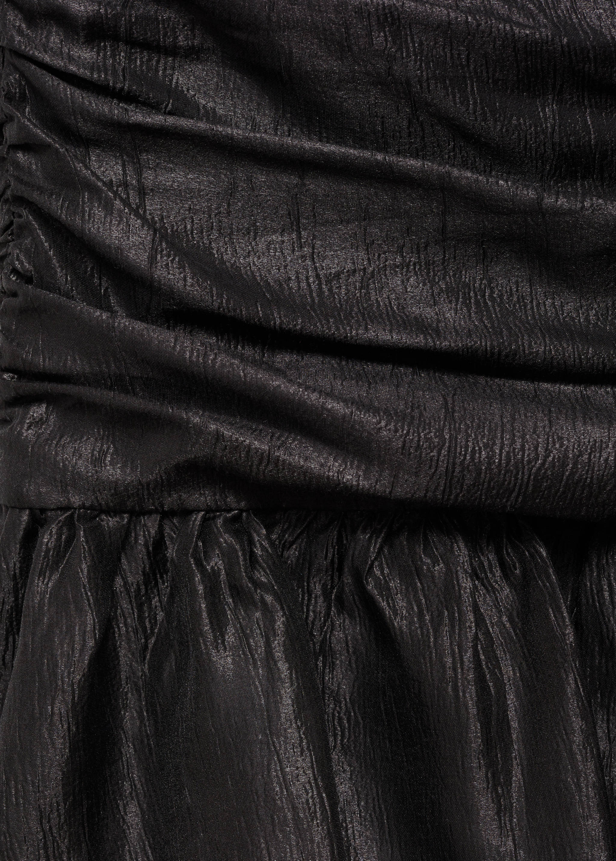 Draped dress with bubble hem - Details of the article 8