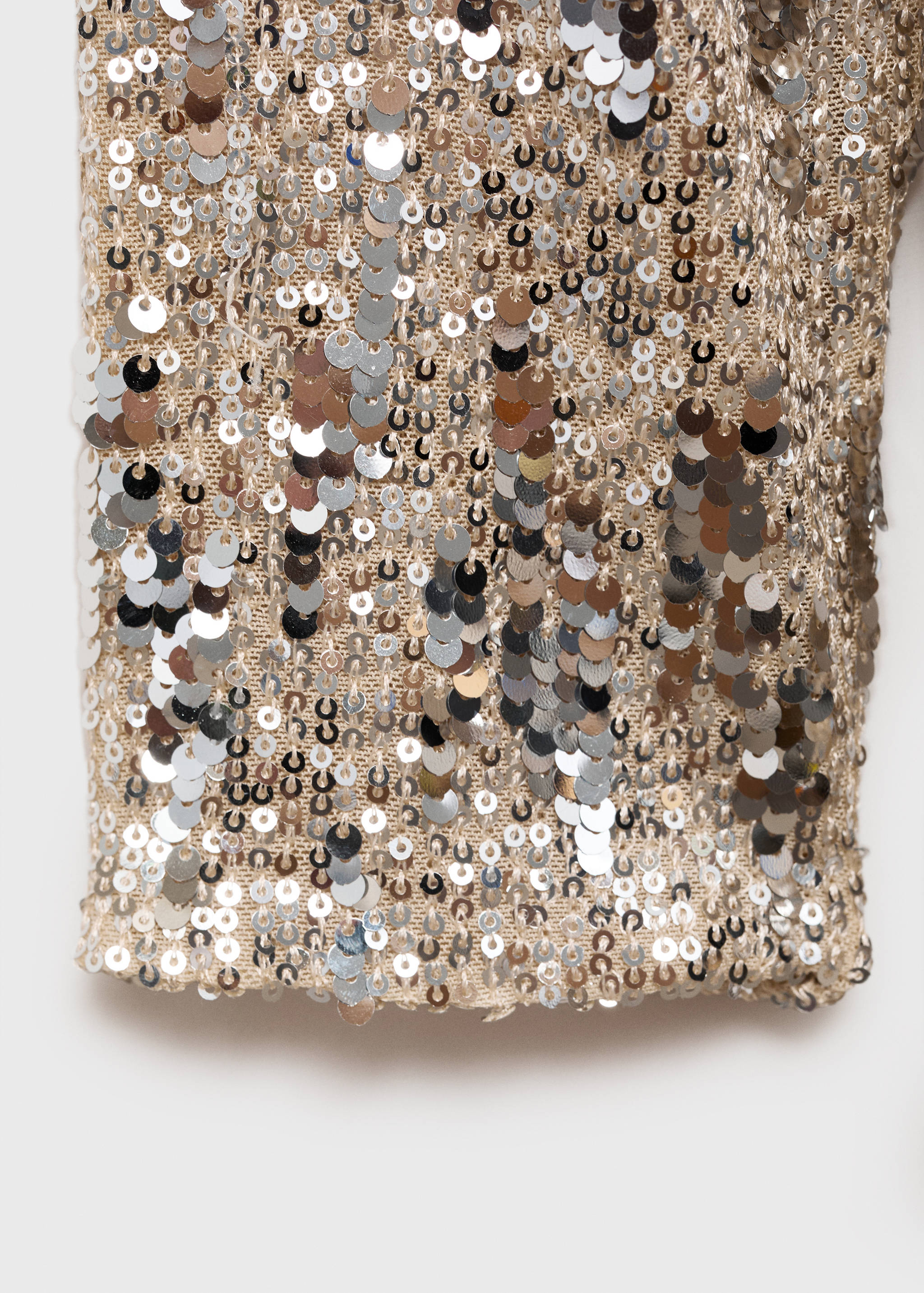 Paillettenkleid mit Schulterpolstern - Detail des Artikels 0