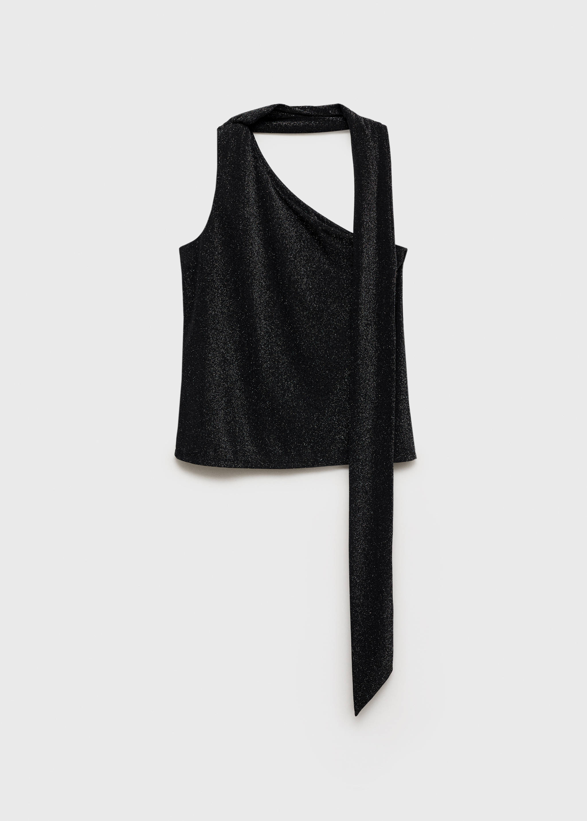 Top asymétrique Lurex - Article sans modèle