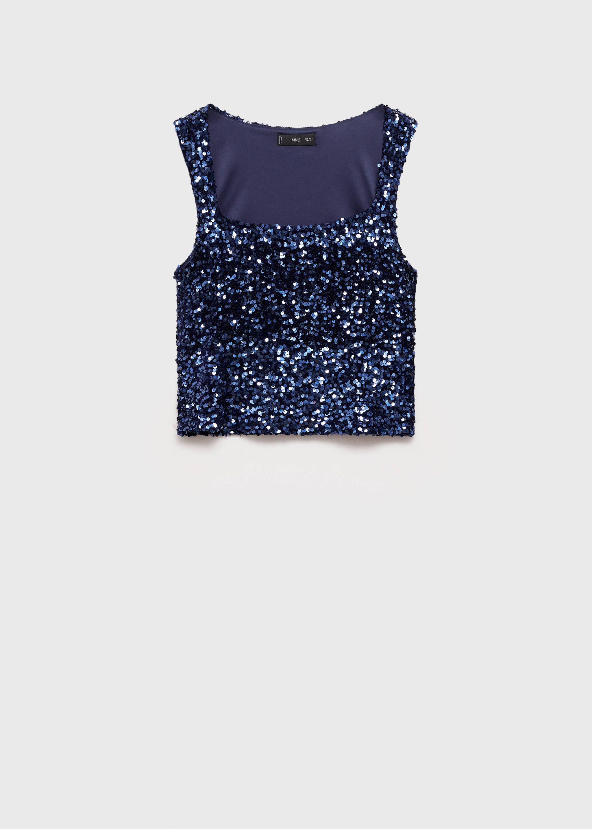 Sequined tank top - Article without model