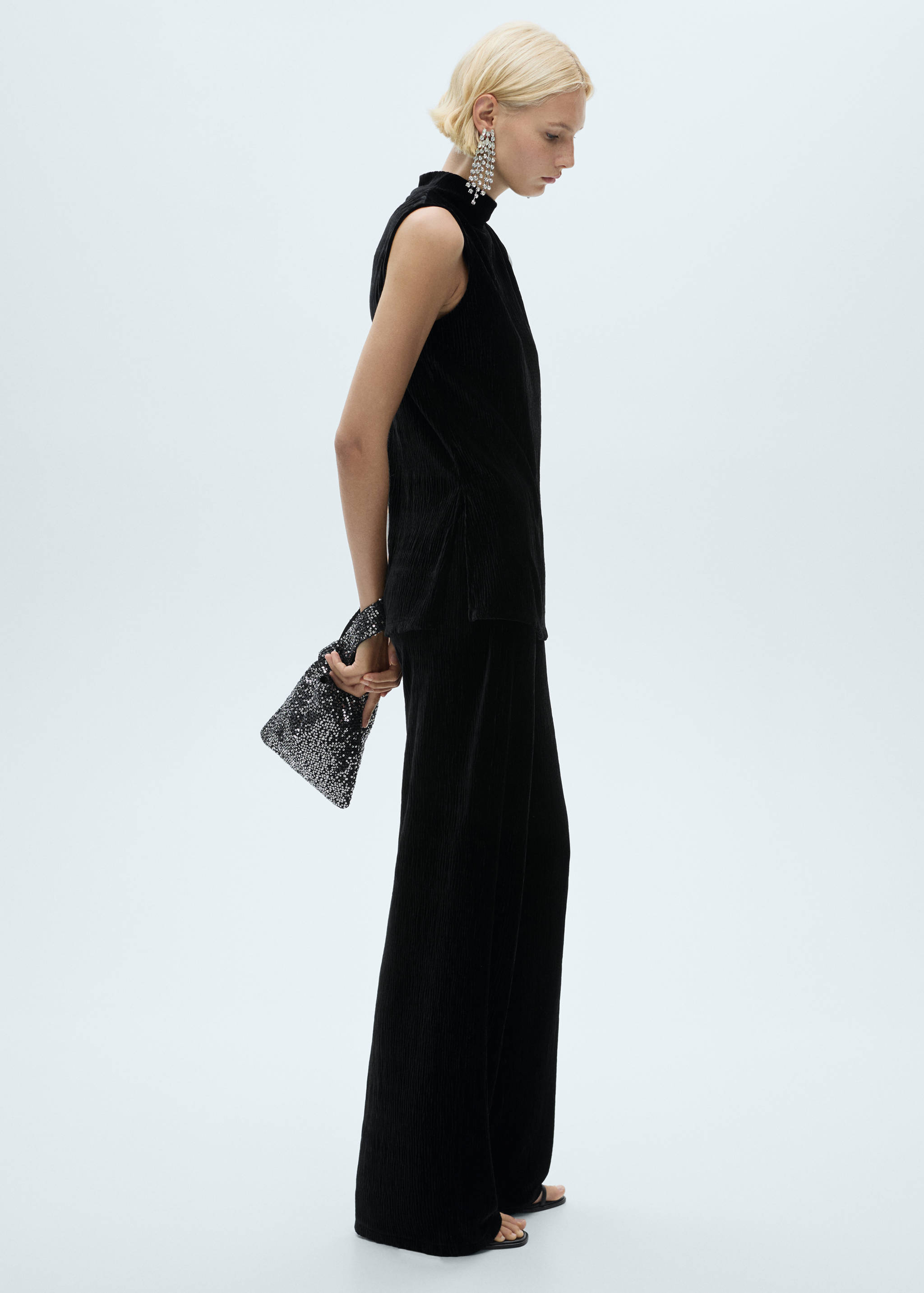 Pantaloni diritti velluto - Piano generale