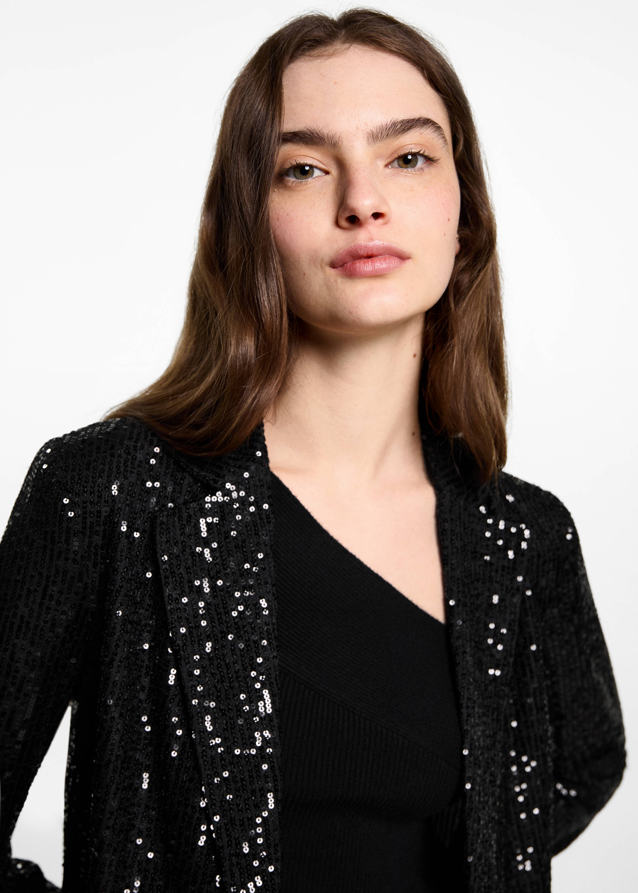 Veste tailleur paillettes - Détail de l'article 1