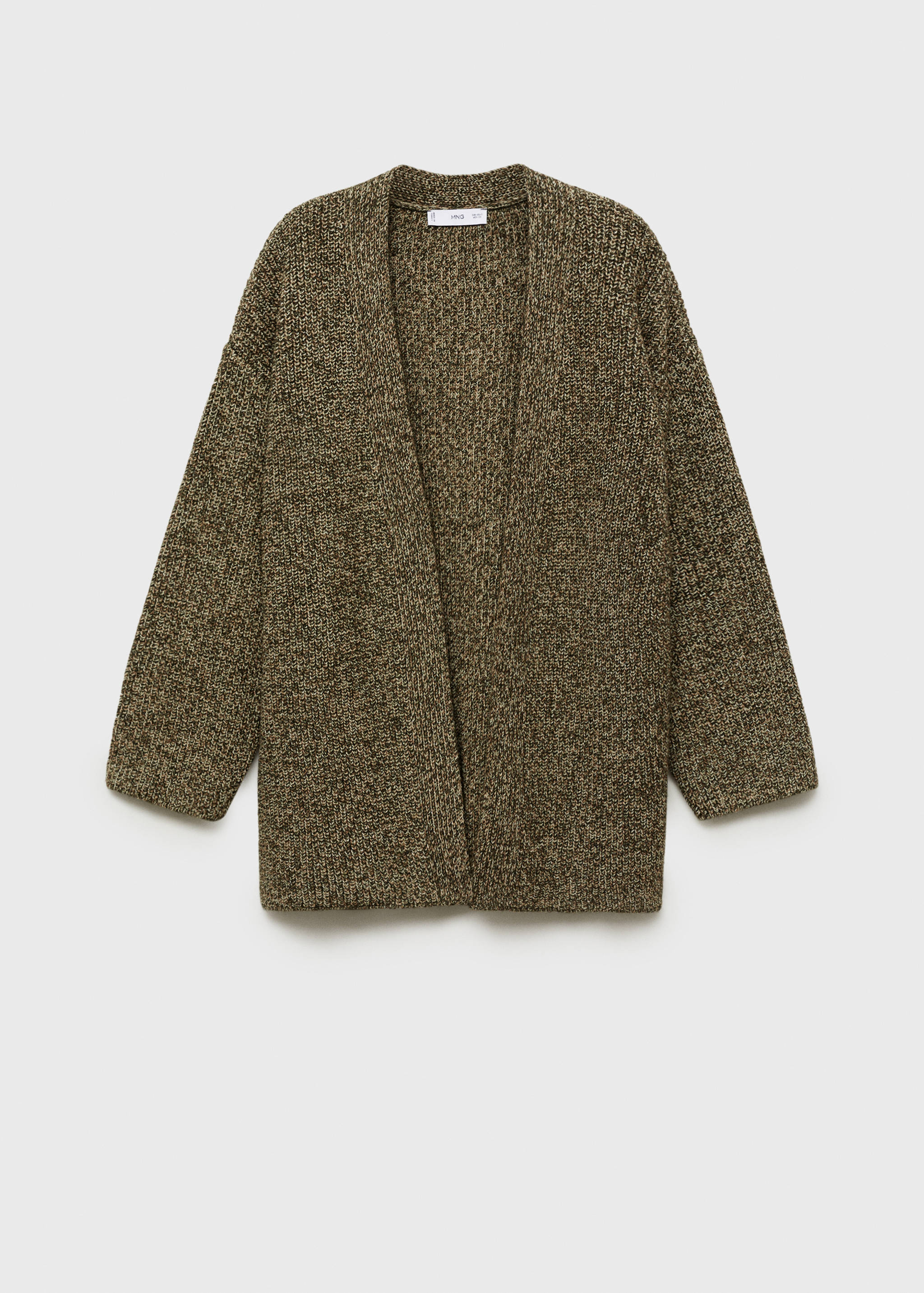 Gebreid oversized vest - Artikel zonder model