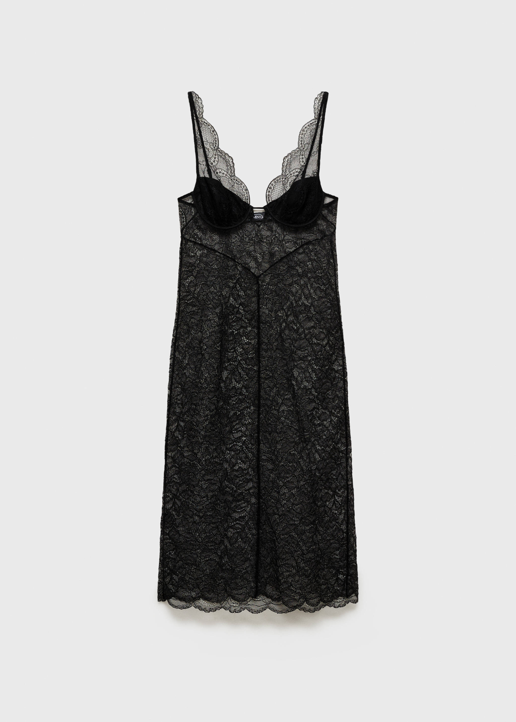 Vestido lencero guipur - Artículo sin modelo