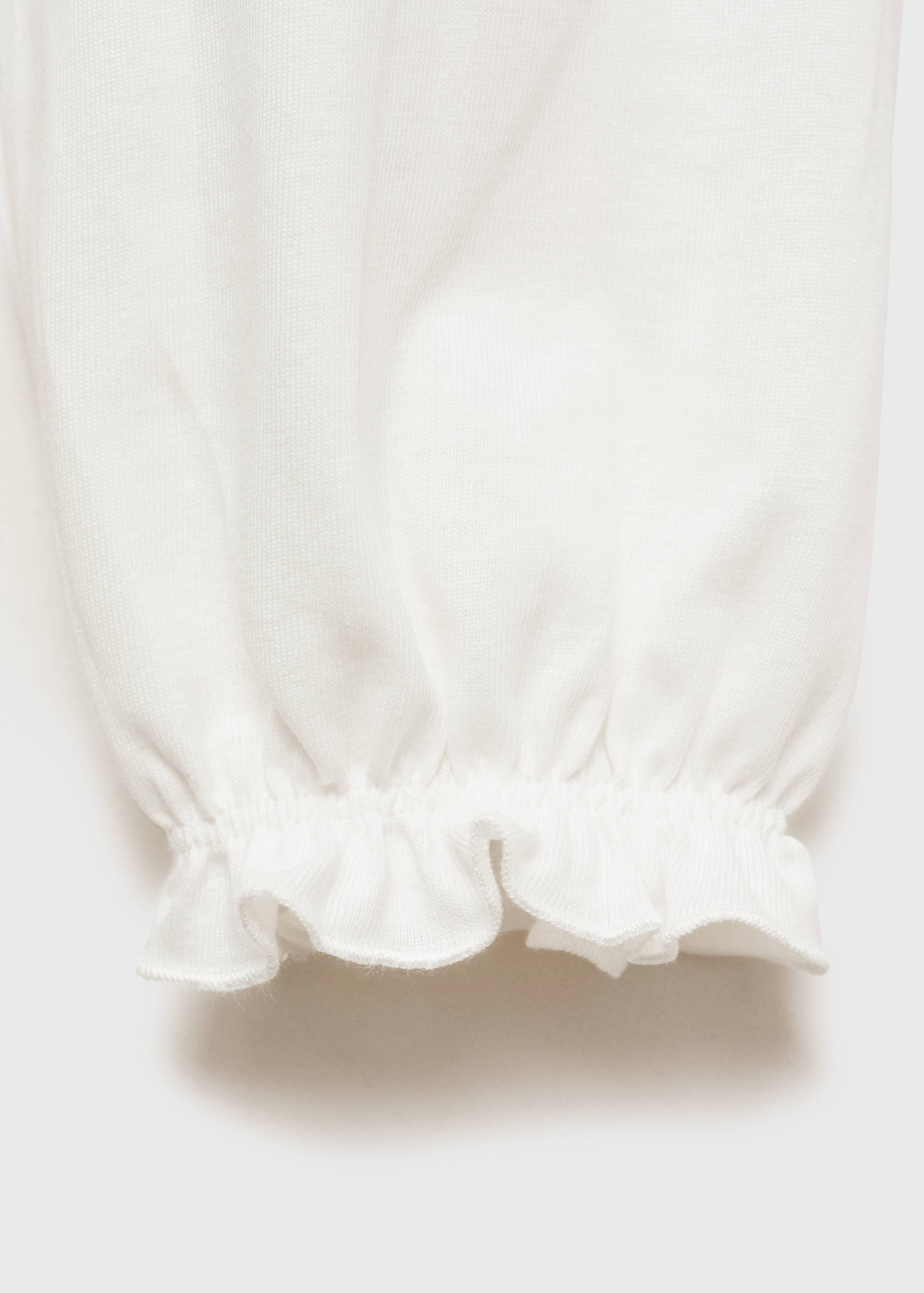 Camiseta manga larga detalle strass - Detalle del artículo 8