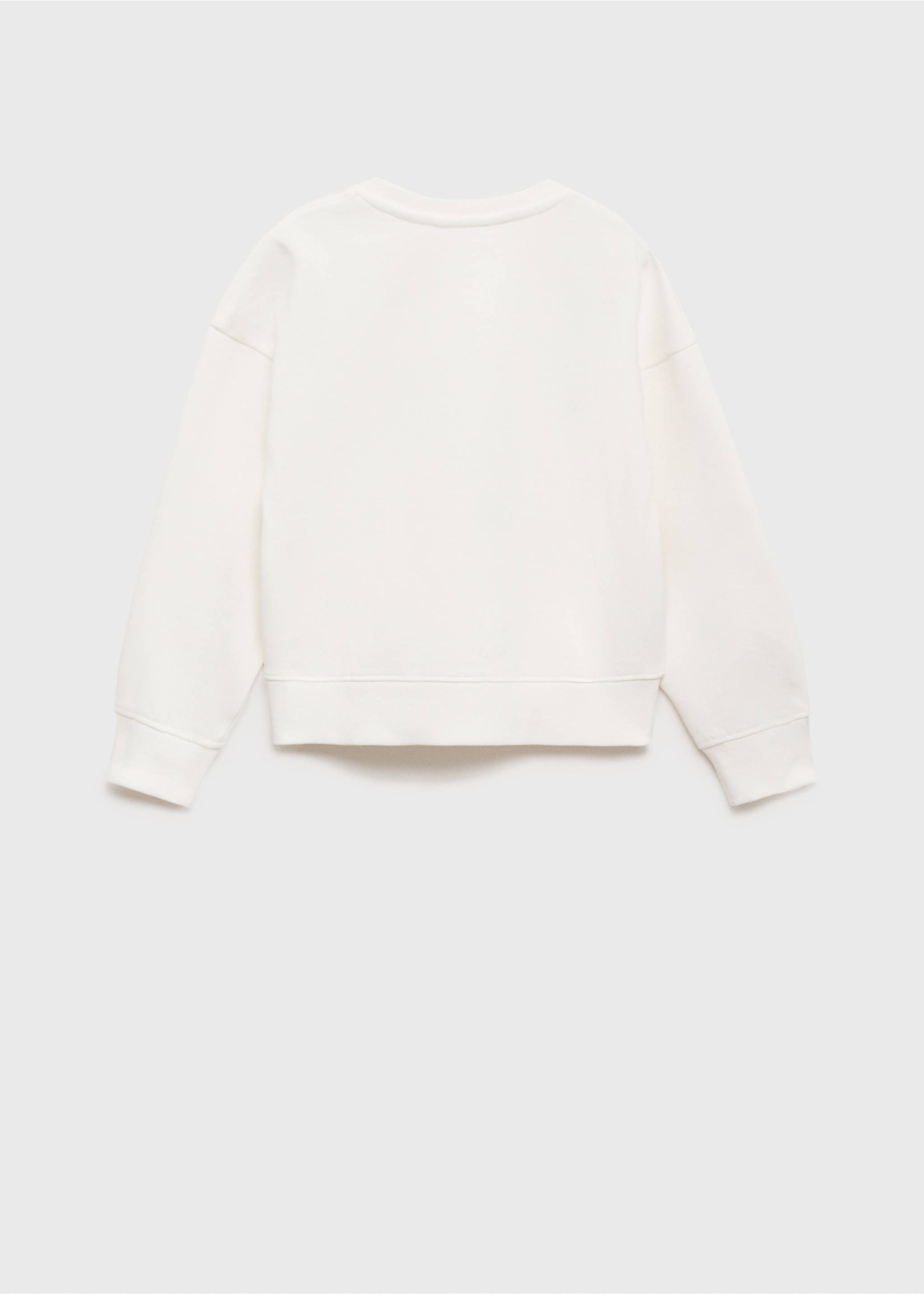 Sequin sweatshirt - Reverse of the article, Off White. Ref: 77039237-00.