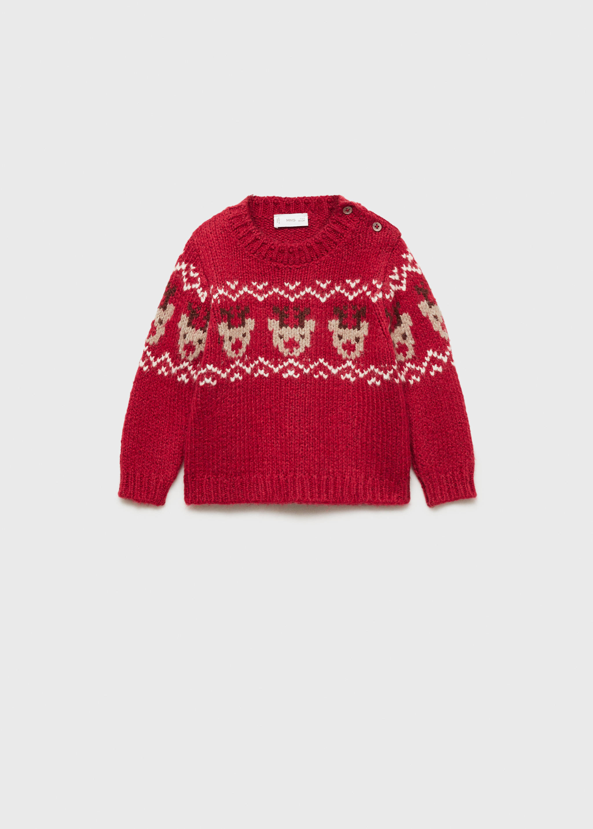 Jersey jacquard navideño - Artículo sin modelo