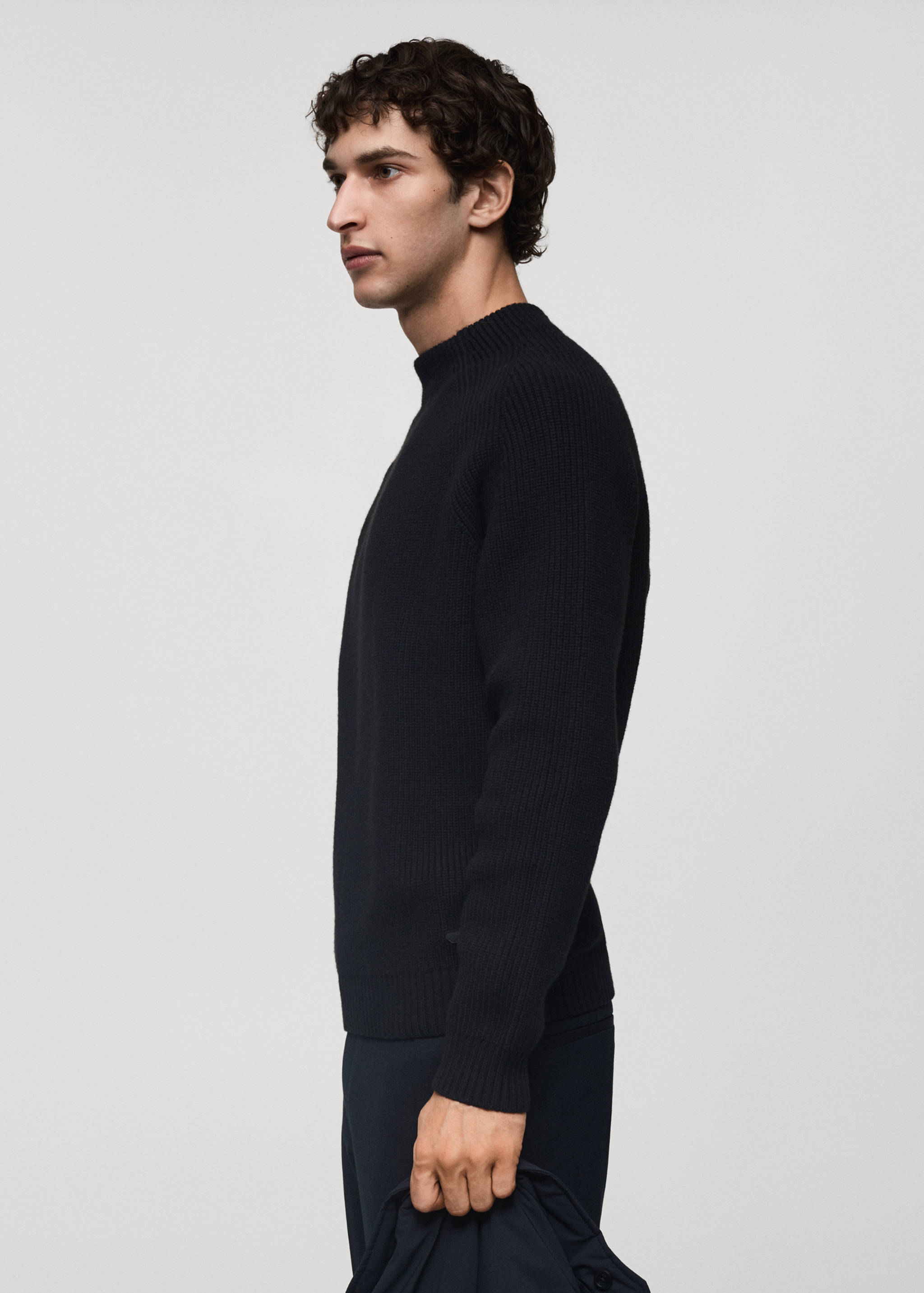 Coolmax® breathable wool-blend sweater - Details of the article 2