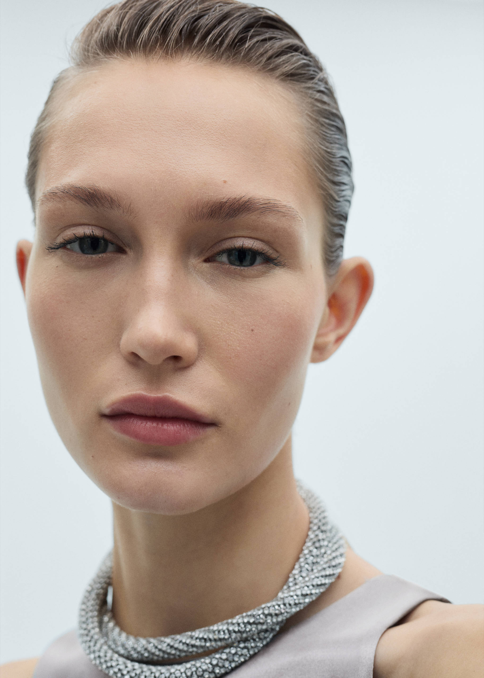 Top satynowy w metalicznym kolorze - Szczegóły artykułu 1